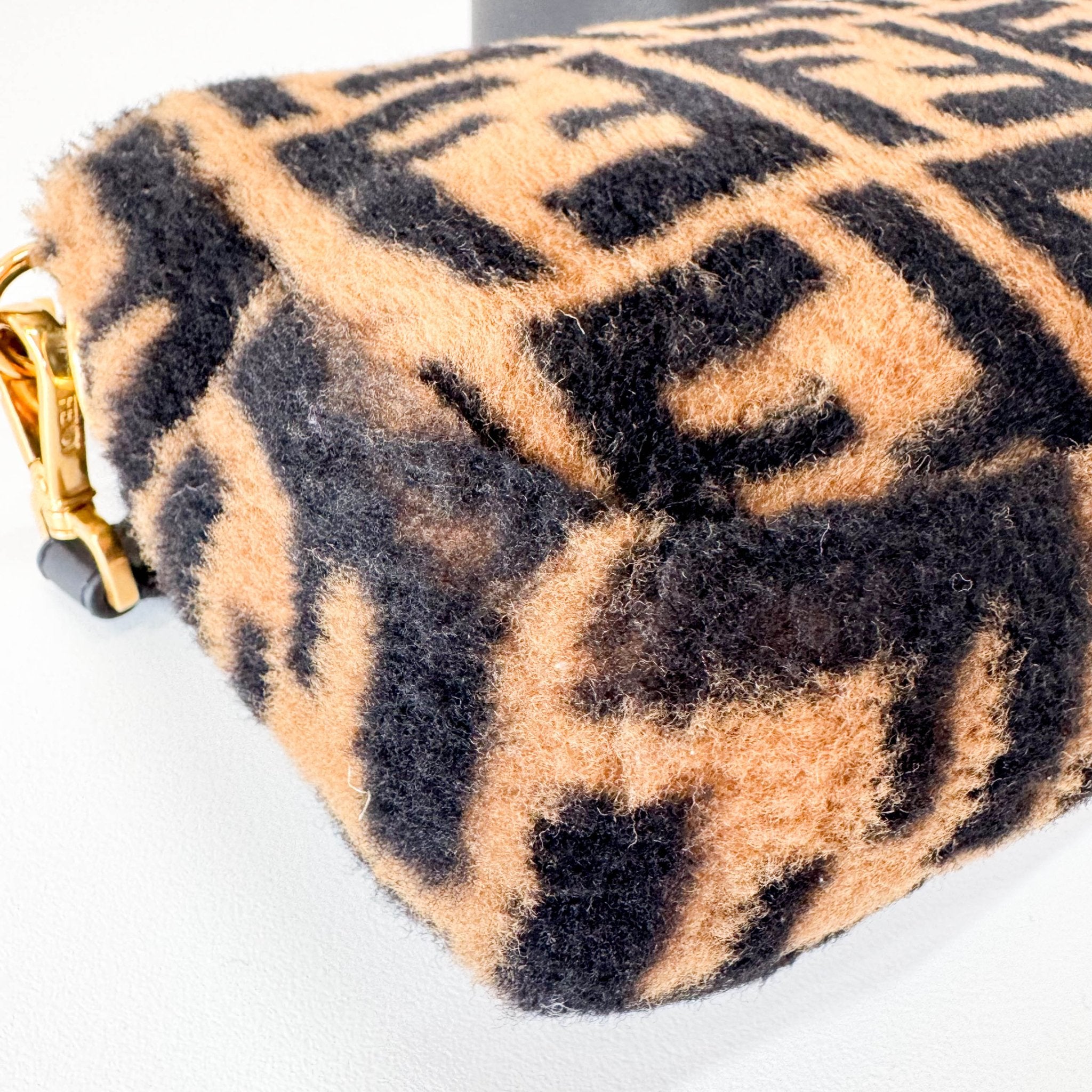 FENDI Baguette Zucca Wool Shoulder Bag, in , Sold by HIVE PRELOVED - Shoulder Bags, ,