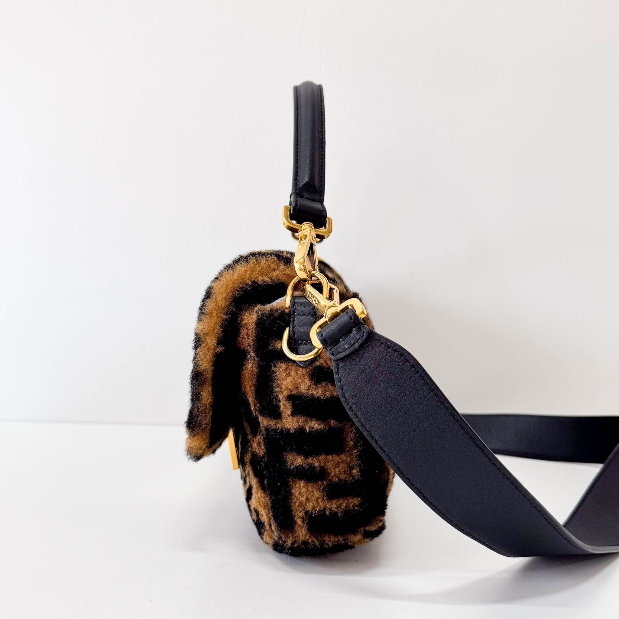 FENDI Baguette Zucca Wool Shoulder Bag, in , Sold by HIVE PRELOVED - Shoulder Bags, ,