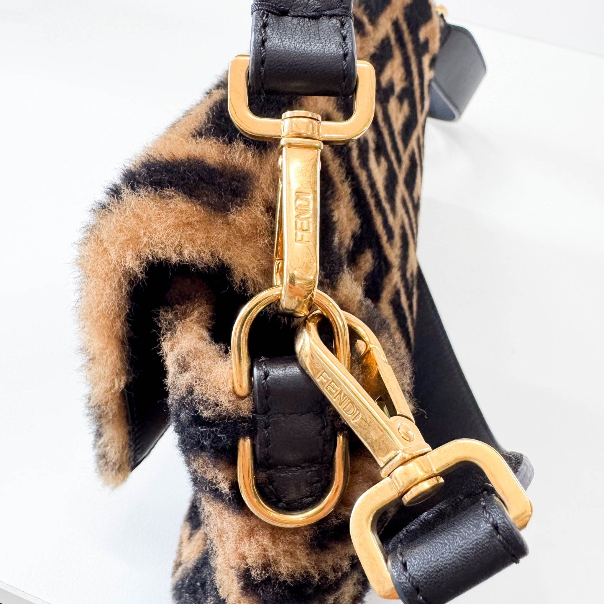 FENDI Baguette Zucca Wool Shoulder Bag, in , Sold by HIVE PRELOVED - Shoulder Bags, ,