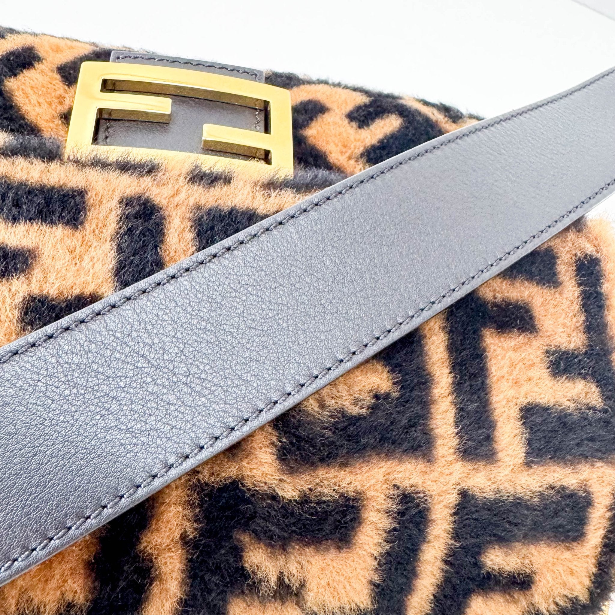 FENDI Baguette Zucca Wool Shoulder Bag, in , Sold by HIVE PRELOVED - Shoulder Bags, ,