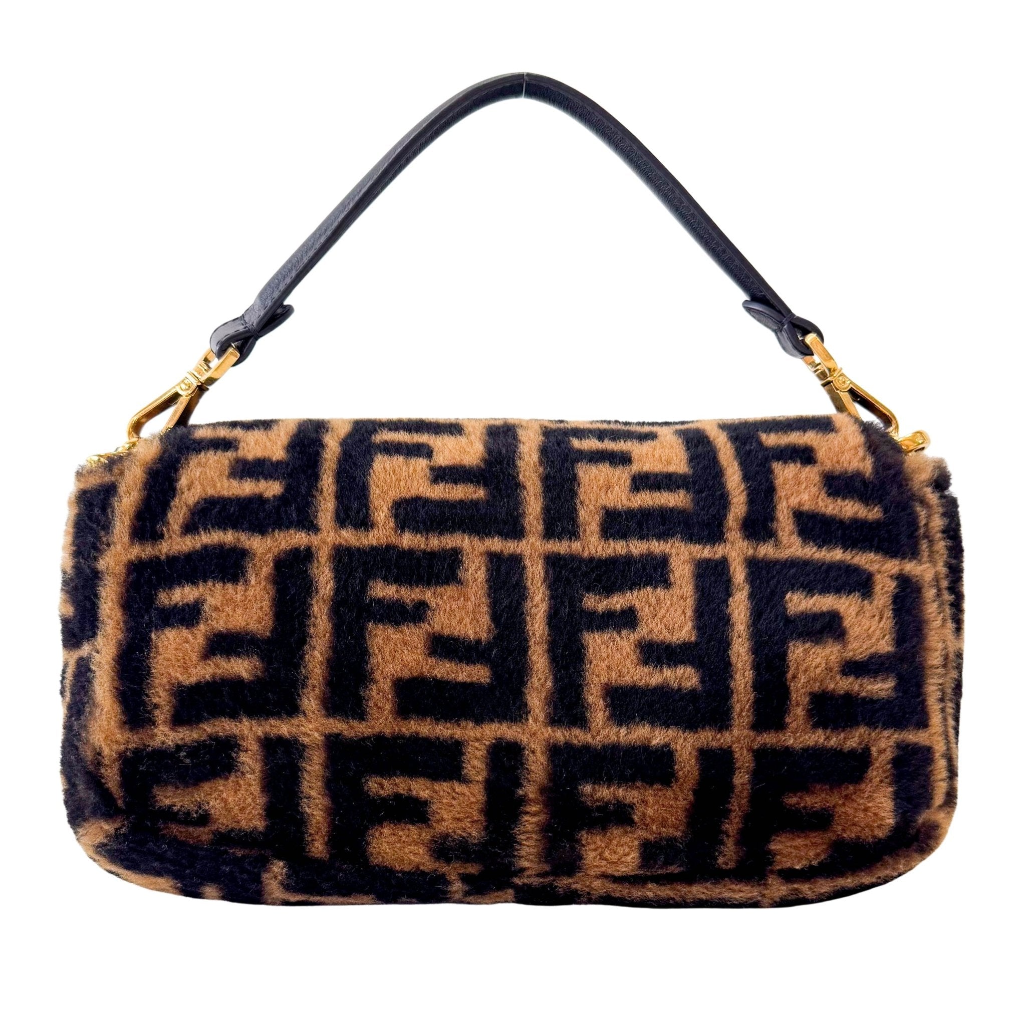 FENDI Baguette Zucca Wool Shoulder Bag, in , Sold by HIVE PRELOVED - Shoulder Bags, ,