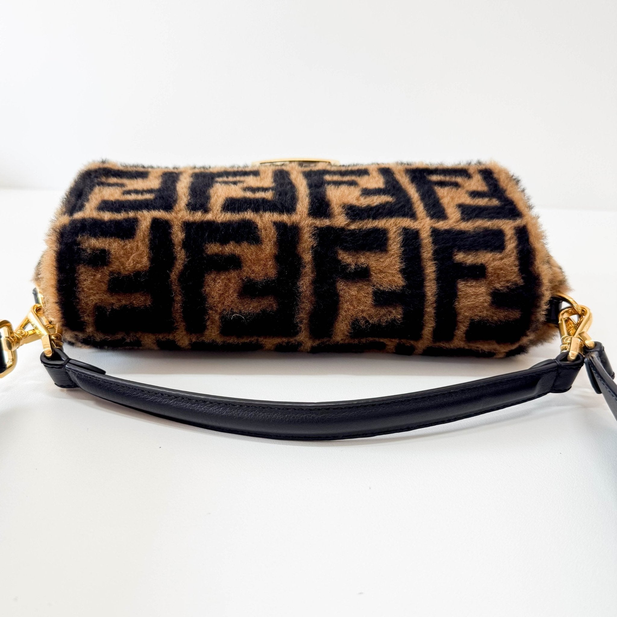 FENDI Baguette Zucca Wool Shoulder Bag, in , Sold by HIVE PRELOVED - Shoulder Bags, ,