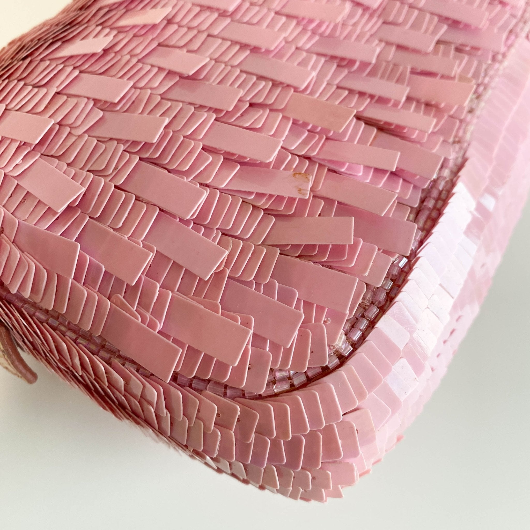 FENDI Baugette Pink Sequin Shoulder Bag, in , Sold by HIVE PRELOVED - Shoulder Bags, ,