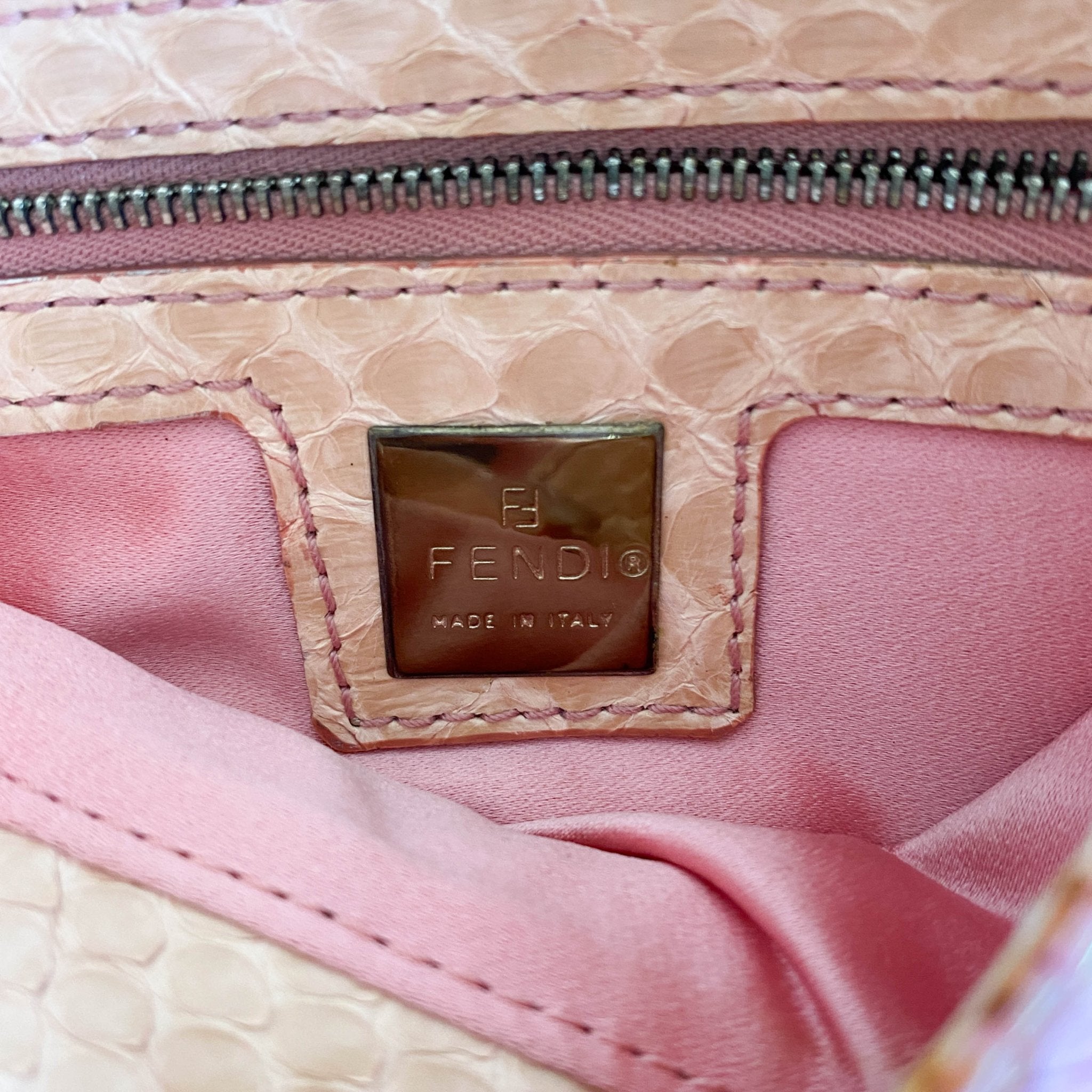 FENDI Baugette Pink Sequin Shoulder Bag, in , Sold by HIVE PRELOVED - Shoulder Bags, ,