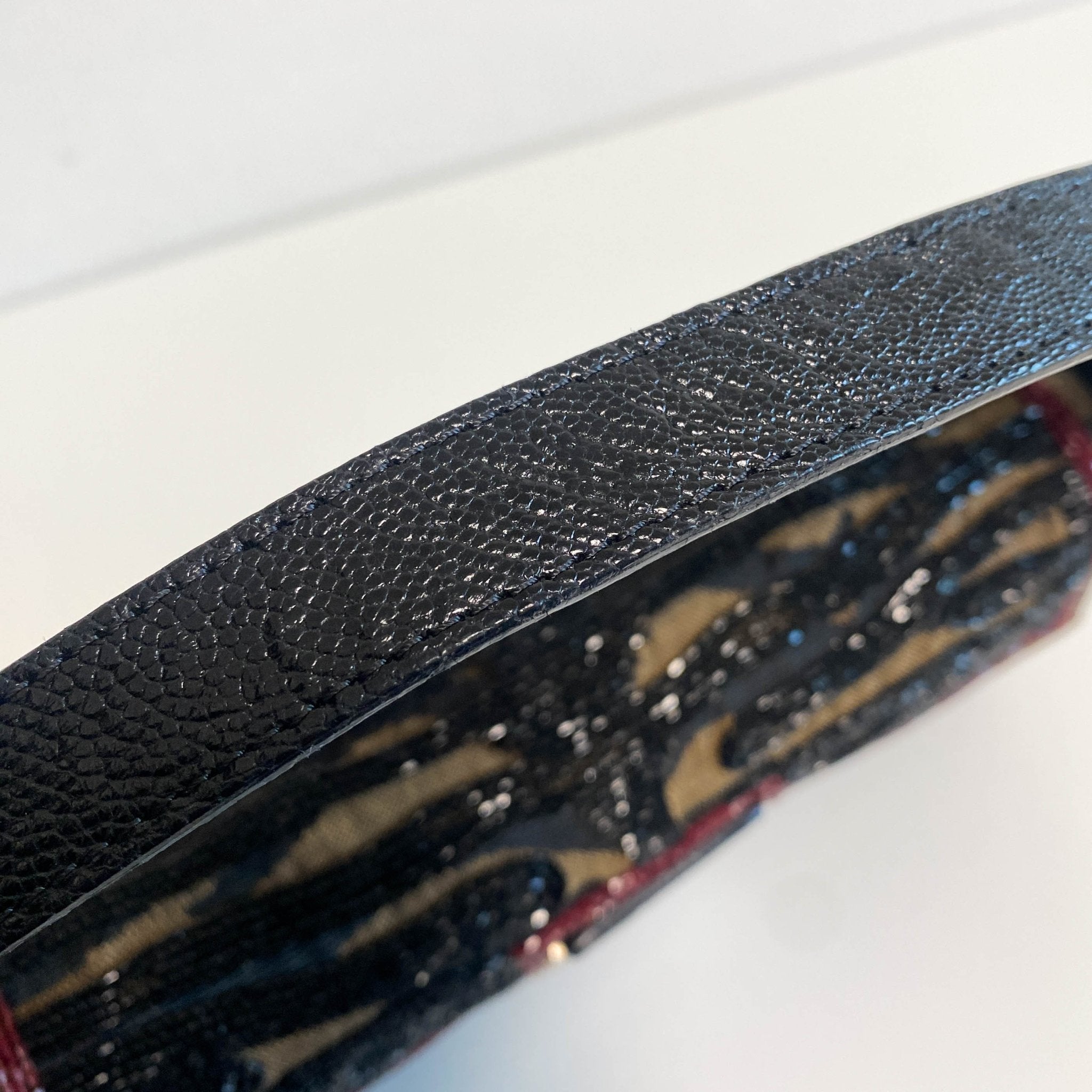 FENDI Beaded Baguette Tiger Black Zebra Pattern Shoulder Bag, in , Sold by HIVE PRELOVED - Shoulder Bags, ,