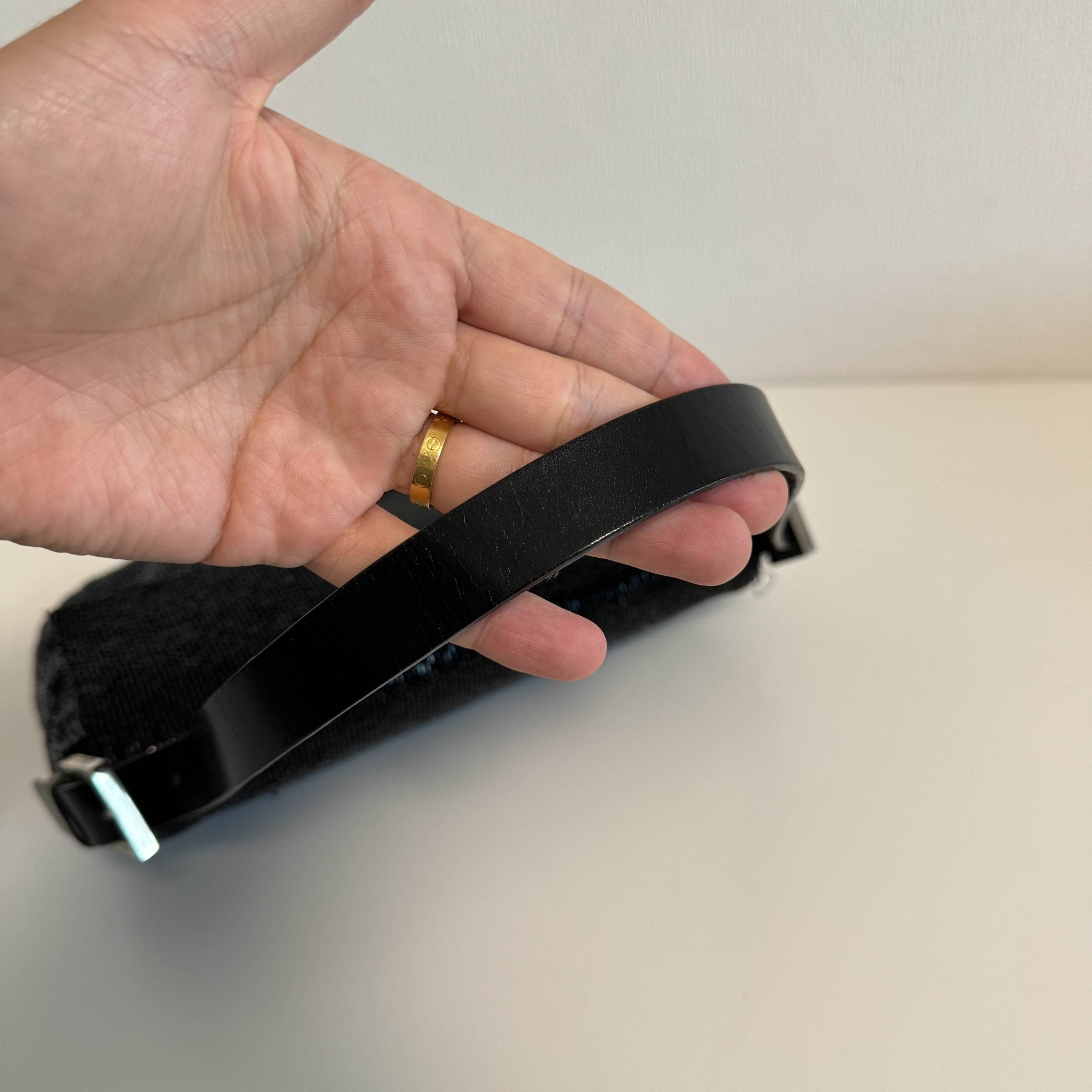 FENDI Black Beaded Baguette Shoulder Bag, in , Sold by HIVE PRELOVED - Shoulder Bags, ,