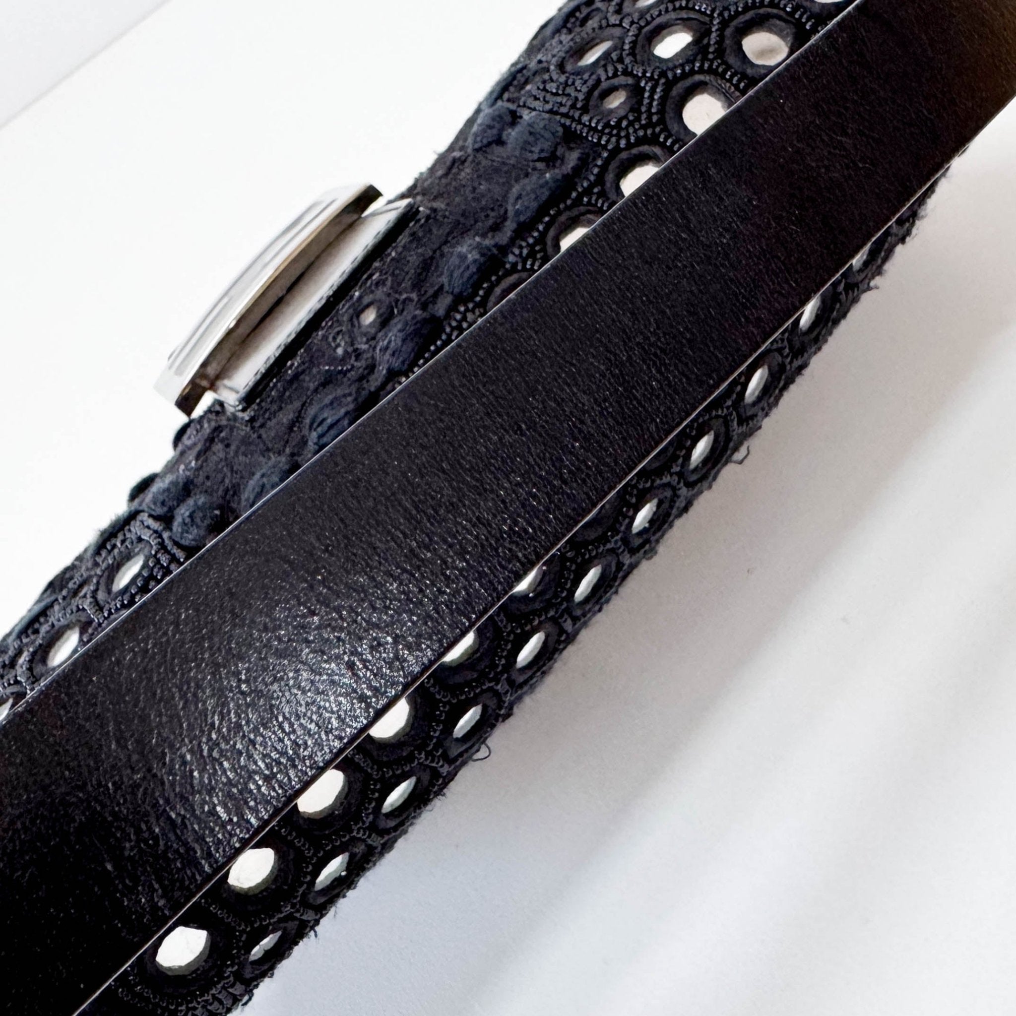 FENDI Black Embroidered Beaded Mirror Baguette Shoulder Bag, in , Sold by HIVE PRELOVED - Shoulder Bags, ,