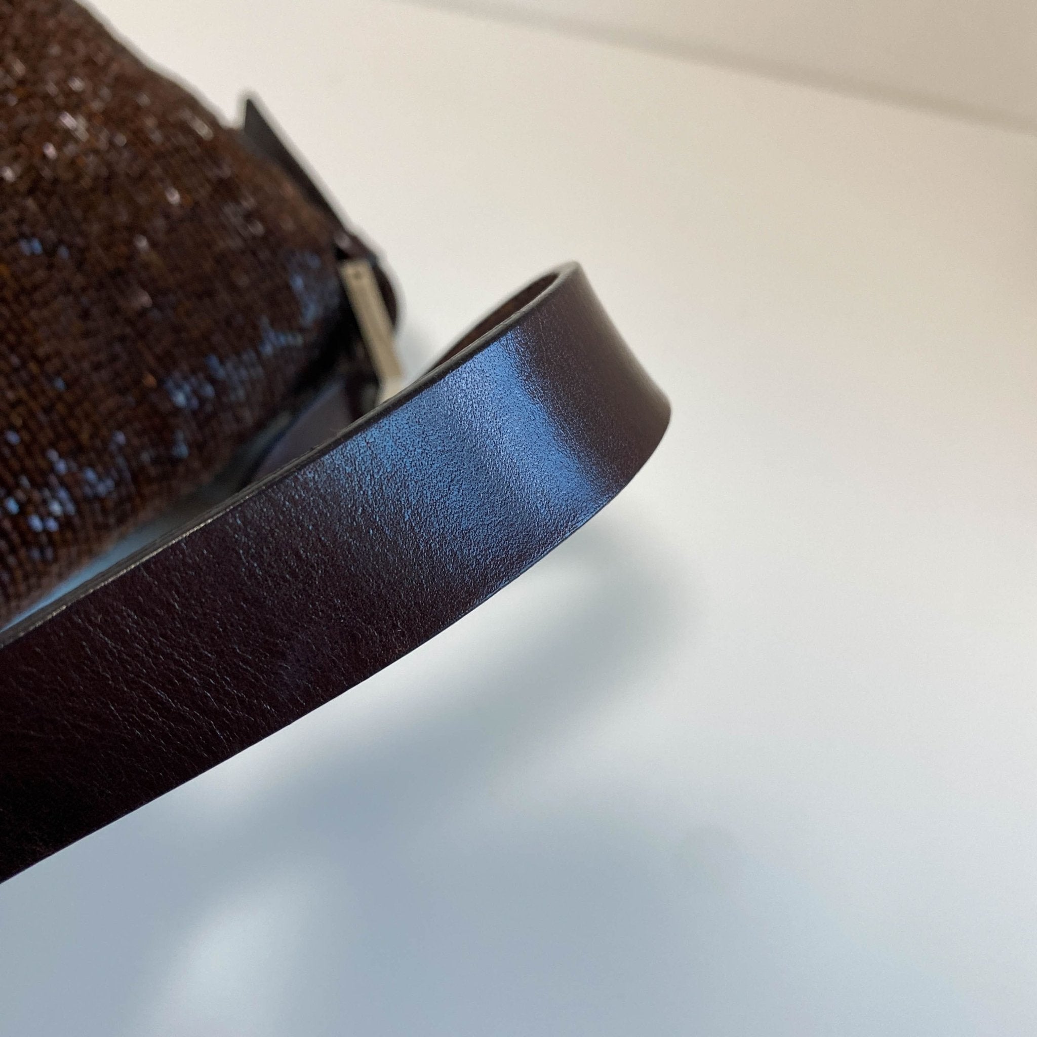 FENDI Brown Beaded Baguette Shoulder Bag, in , Sold by HIVE PRELOVED - Shoulder Bags, ,