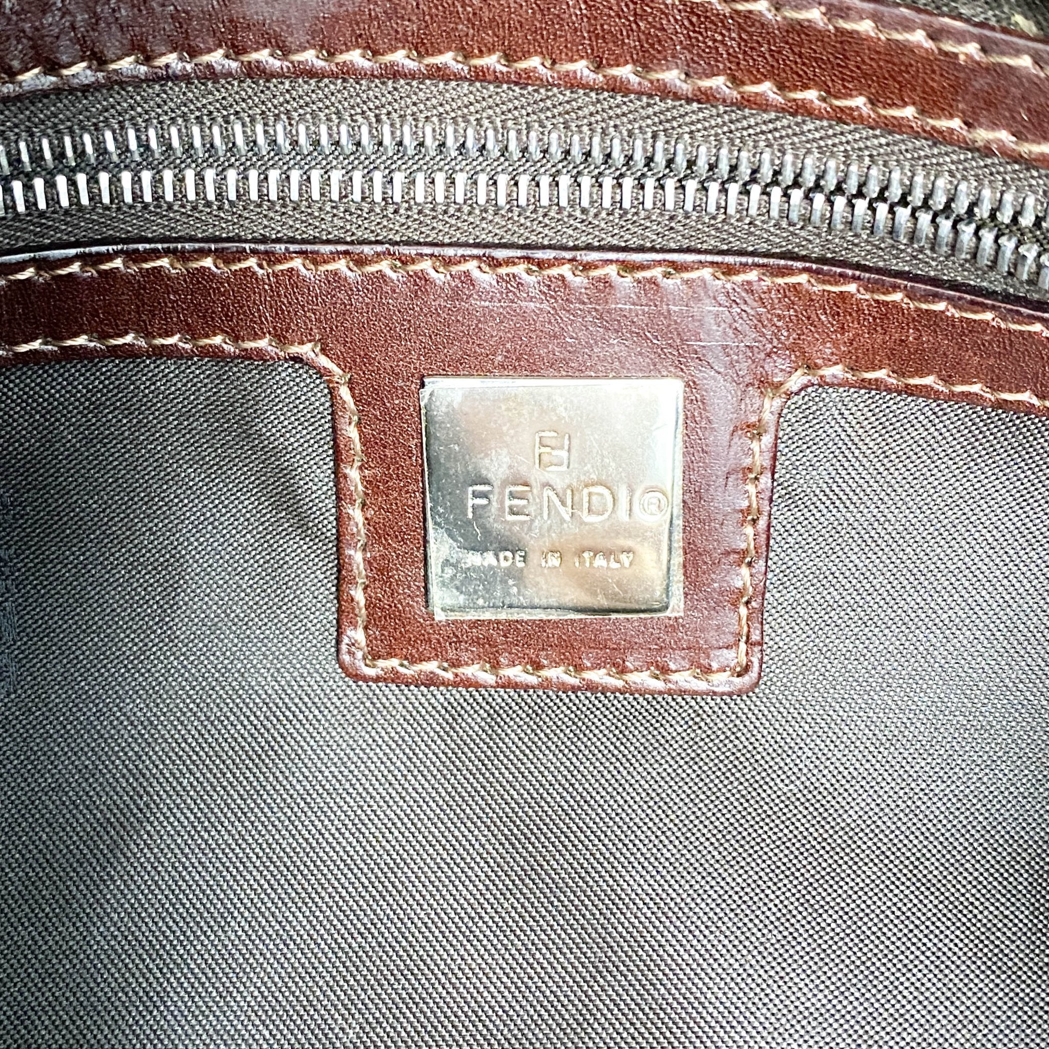 FENDI Brown Pony Hair Calf Skin Baguette Shoulder Bag, in , Sold by HIVE PRELOVED - Shoulder Bags, ,