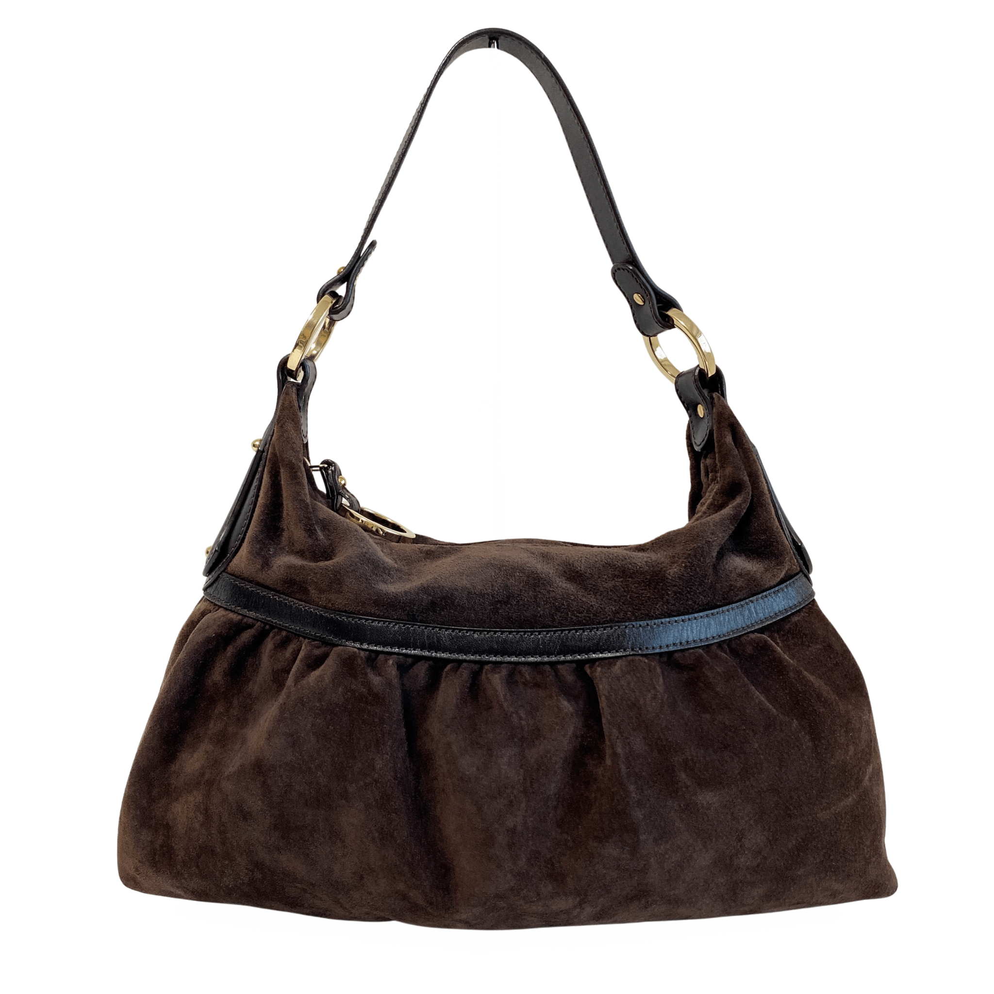 FENDI Chef Brown Suede Shoulder Bag, in , Sold by HIVE PRELOVED - Shoulder Bags, ,