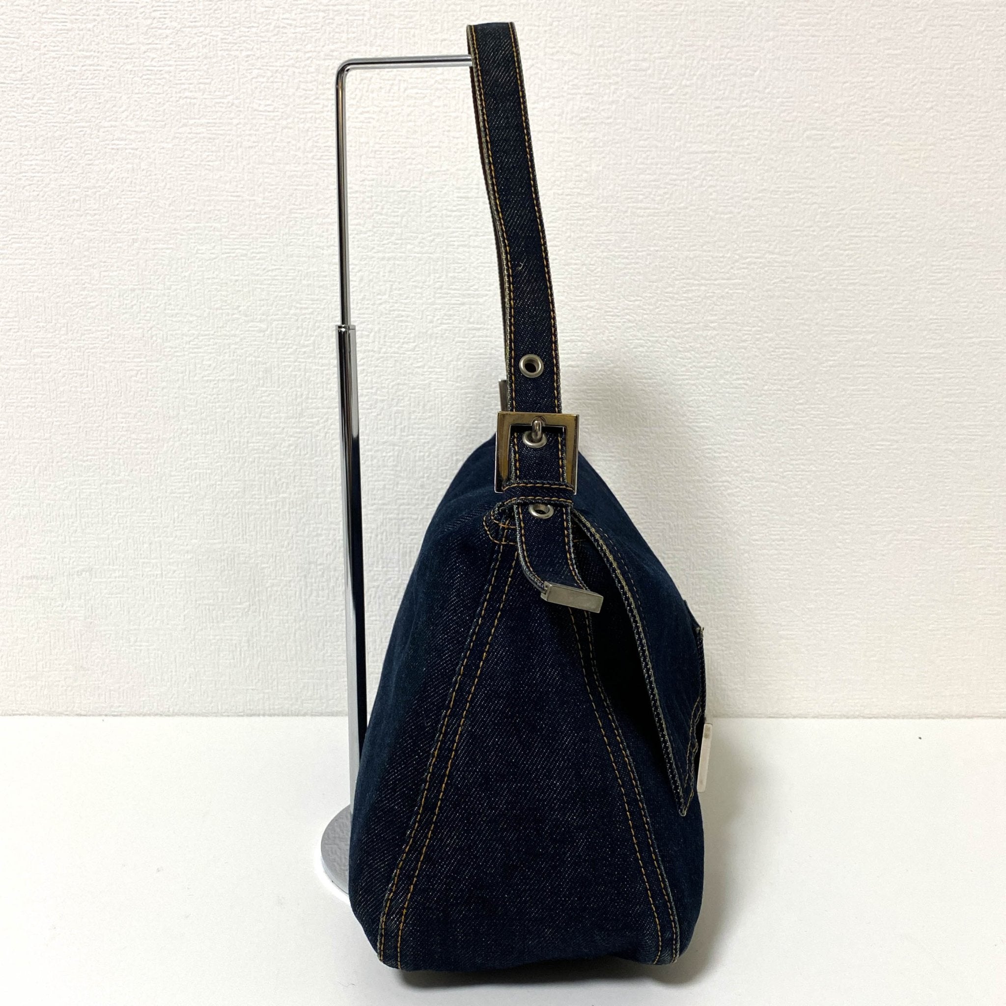 FENDI Denim Mamma Baguette Shoulder Bag, in , Sold by HIVE PRELOVED - Shoulder Bags, ,