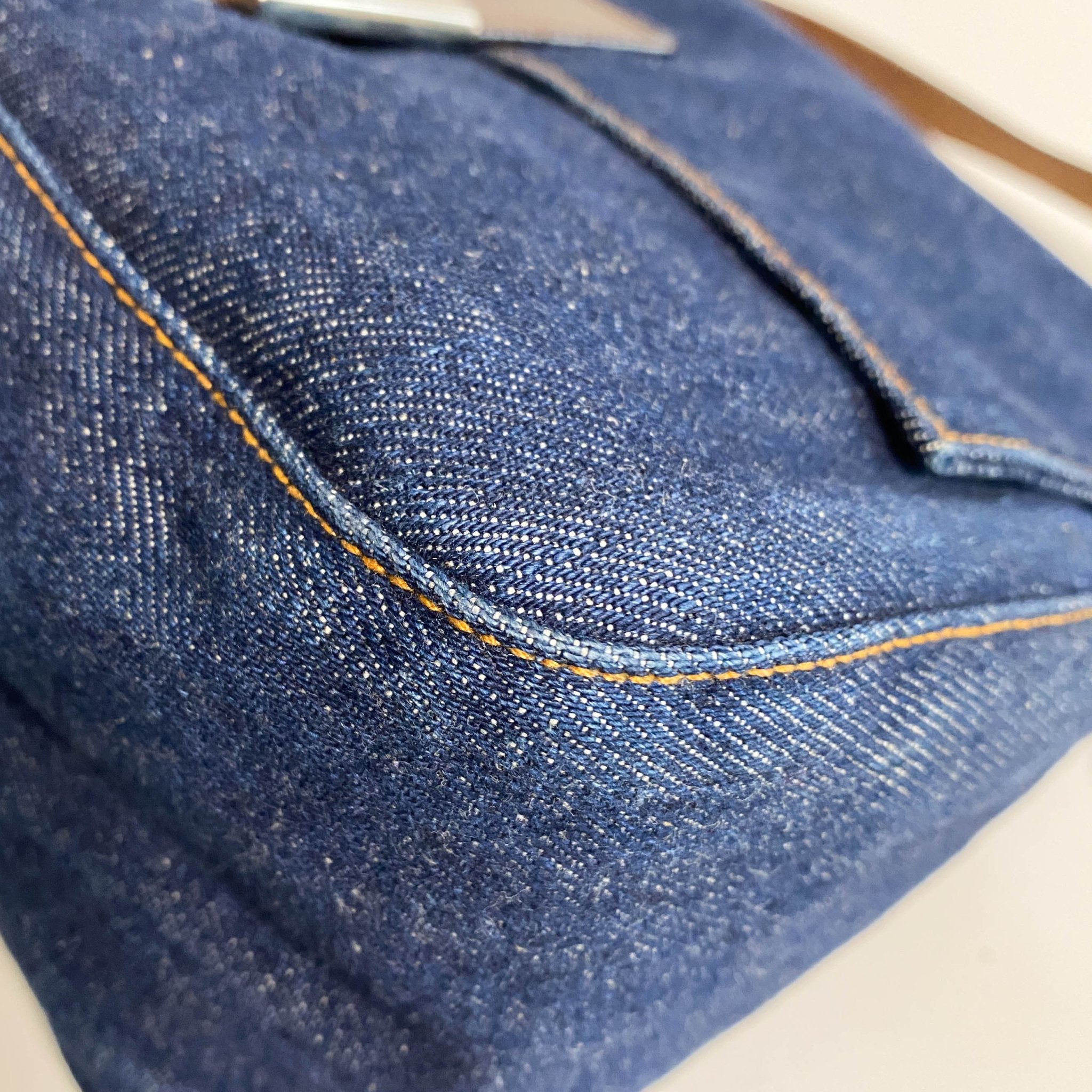 FENDI Fendi Mamma Baguette Shoulder Bag Blue Denim, in , Sold by HIVE PRELOVED - Shoulder Bags, ,