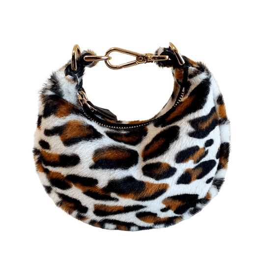 FENDI Fendigraphy Hobo Charm Printed Leopard Pony Hair Nano Handbag, in , Sold by HIVE PRELOVED - Handle Bags, ,