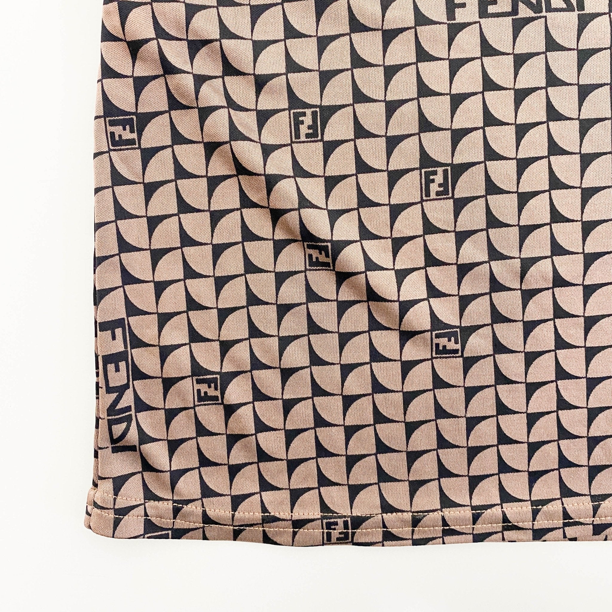 FENDI FF Brown Strap Dress, in , Sold by HIVE PRELOVED - Dresses, ,