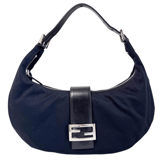 FENDI FF Hobo Black Shoulder Bag, in , Sold by HIVE PRELOVED - Shoulder Bags, ,