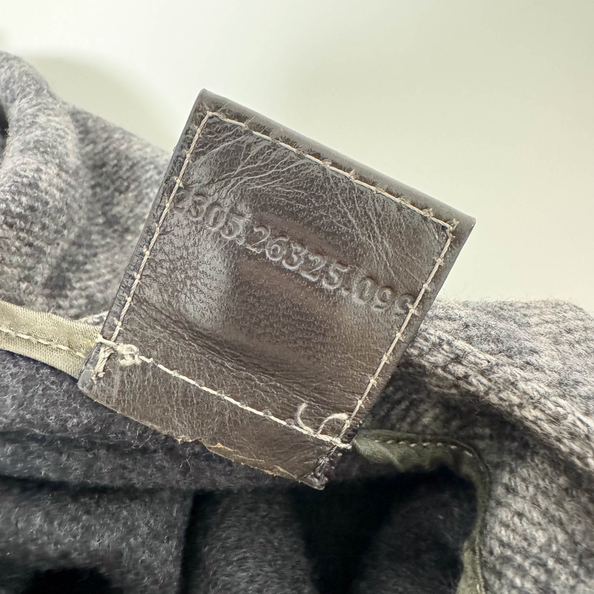 FENDI Grey Wool Mamma Baguette Shoulder Bag, in , Sold by HIVE PRELOVED - Shoulder Bags, ,