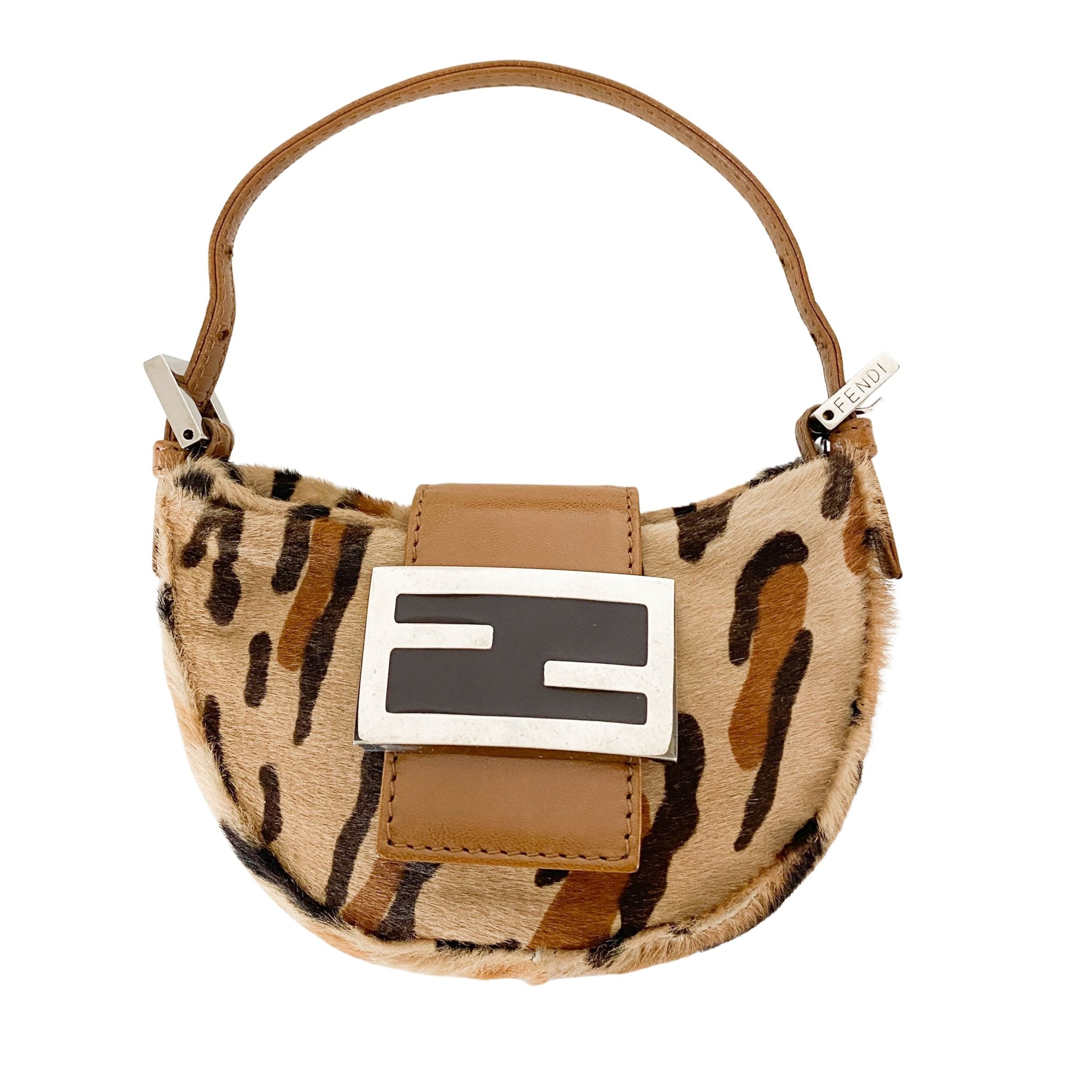 Pony skin leopard print bag hotsell