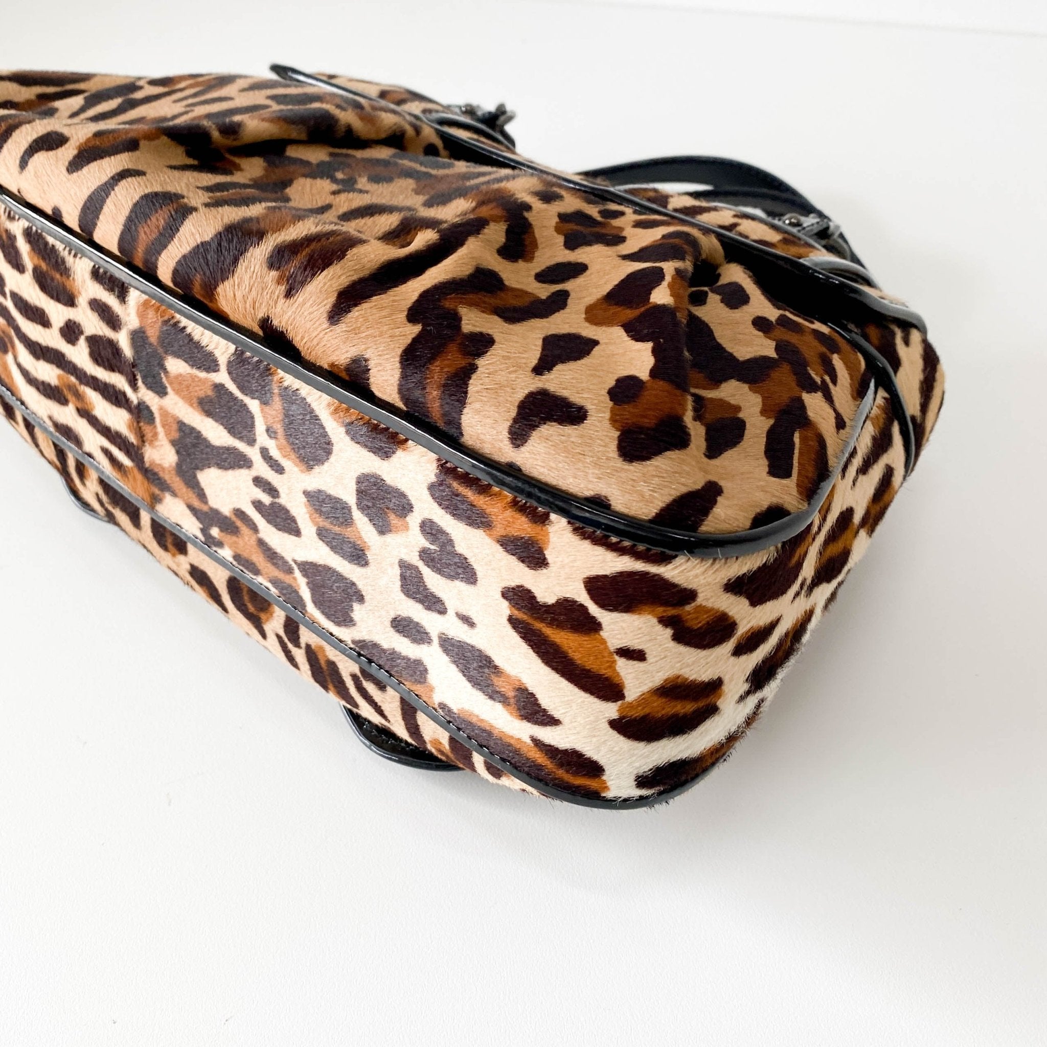 FENDI Leopard Print Calf Hair Bag, in , Sold by HIVE PRELOVED - Shoulder Bags, ,