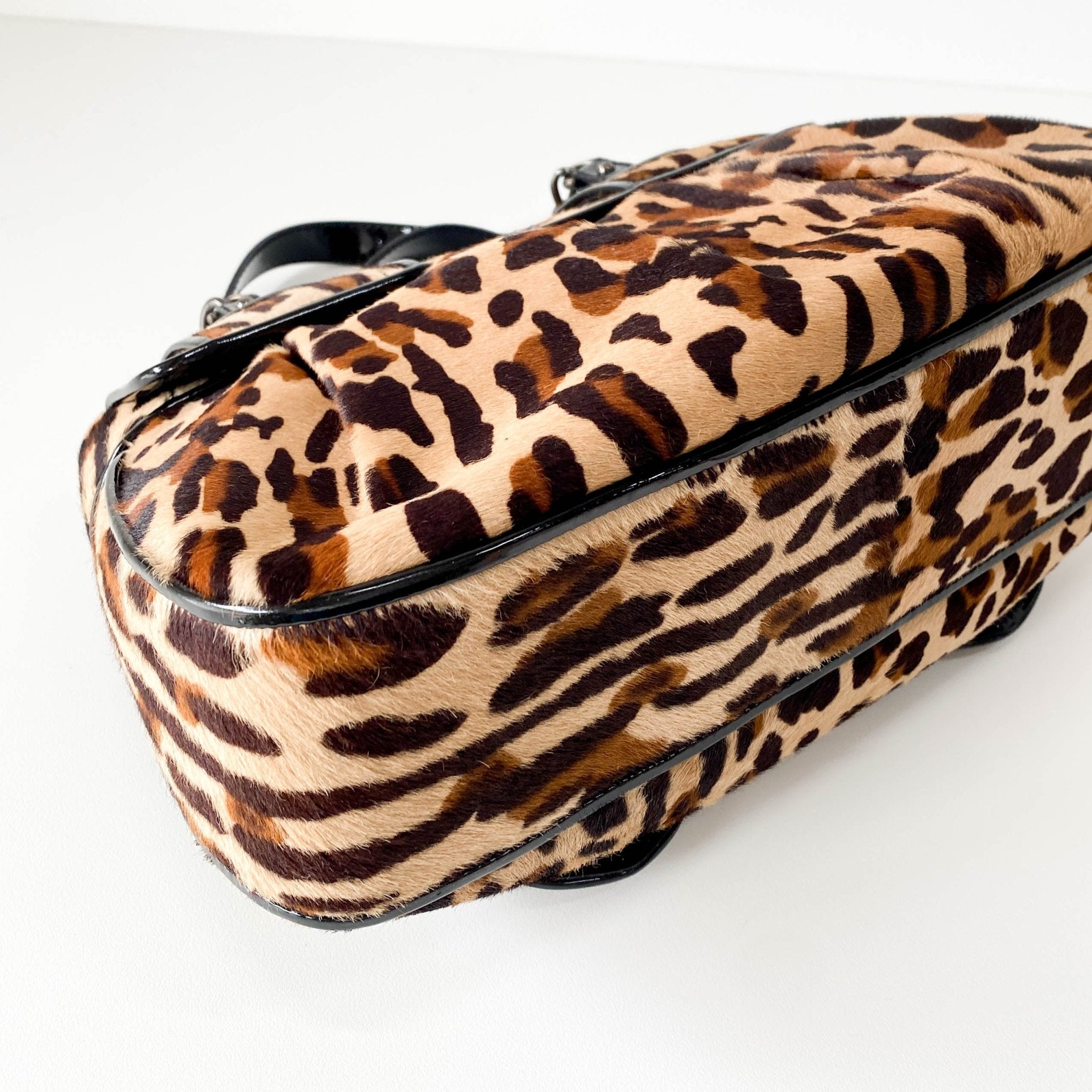 FENDI Leopard Print Calf Hair Bag, in , Sold by HIVE PRELOVED - Shoulder Bags, ,