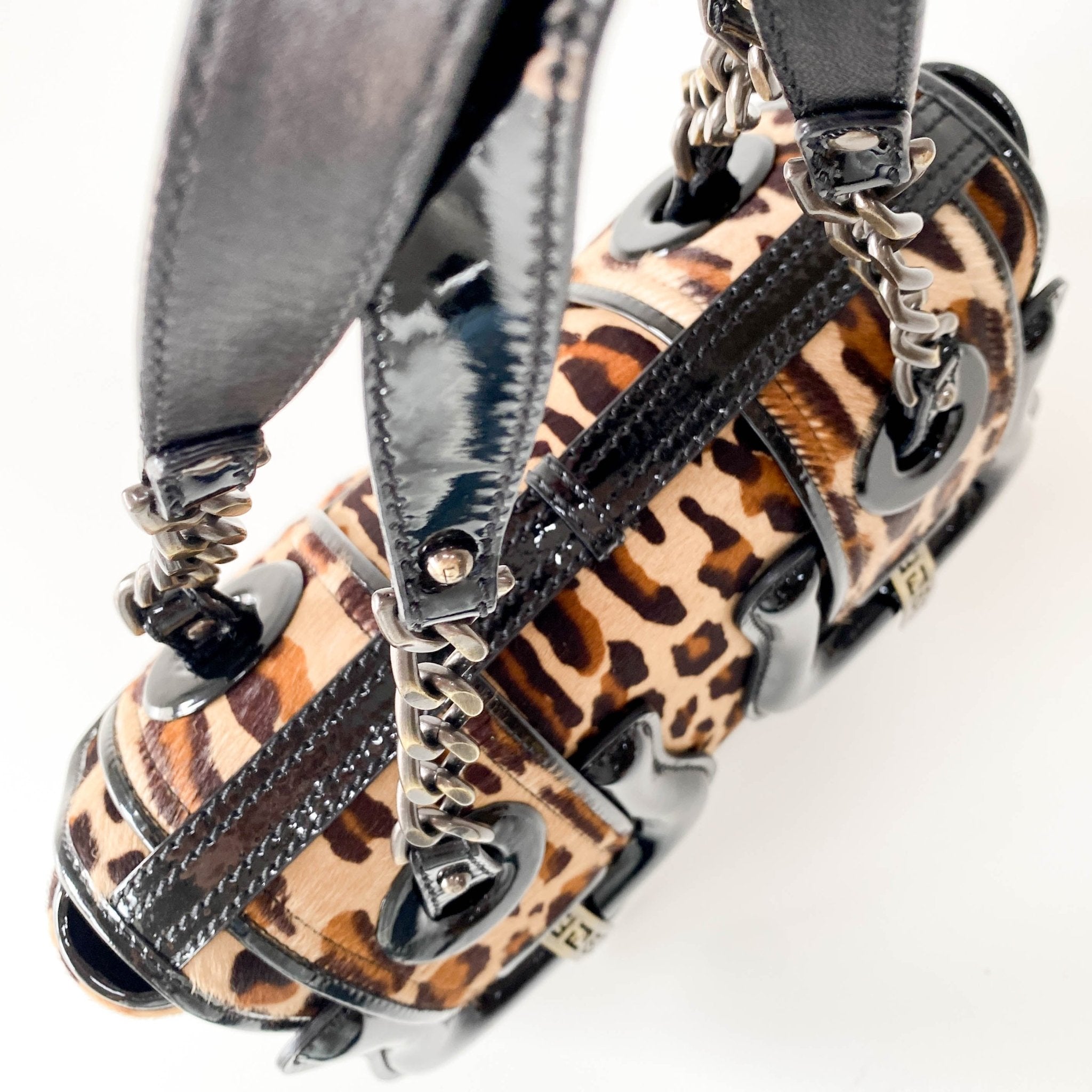 FENDI Leopard Print Calf Hair Bag, in , Sold by HIVE PRELOVED - Shoulder Bags, ,