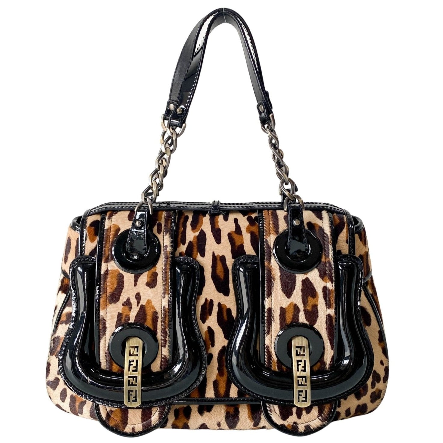 FENDI Leopard Print Calf Hair Bag, in , Sold by HIVE PRELOVED - Shoulder Bags, ,