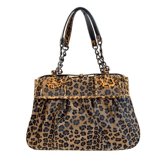 FENDI Leopard Print Double Buckle Flap Shoulder Bag, in , Sold by HIVE PRELOVED - Shoulder Bags, ,