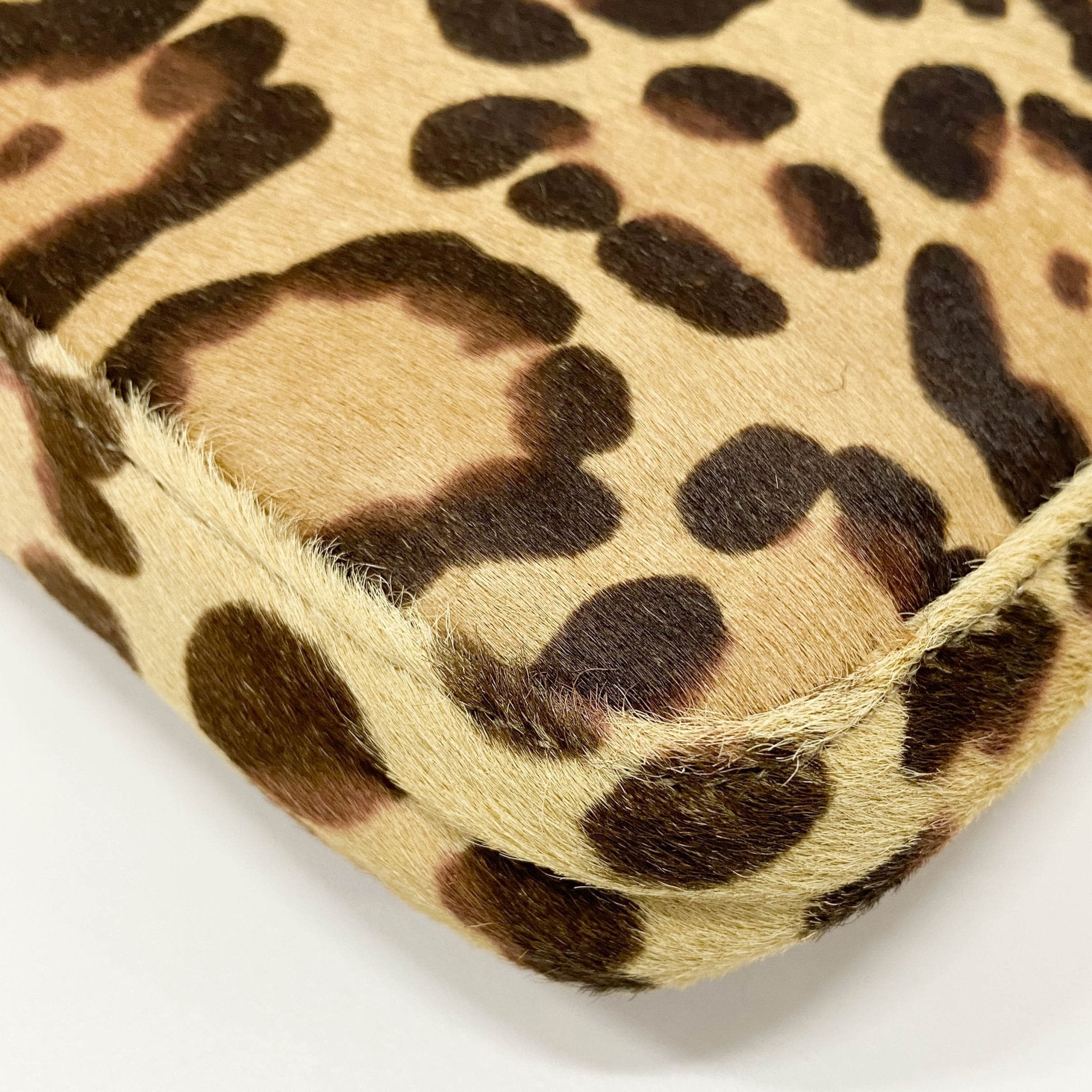 FENDI Leopard Print Pony Hair & Brown Leather Buckle Baguette Shoulder Bag, in , Sold by HIVE PRELOVED - Shoulder Bags, ,