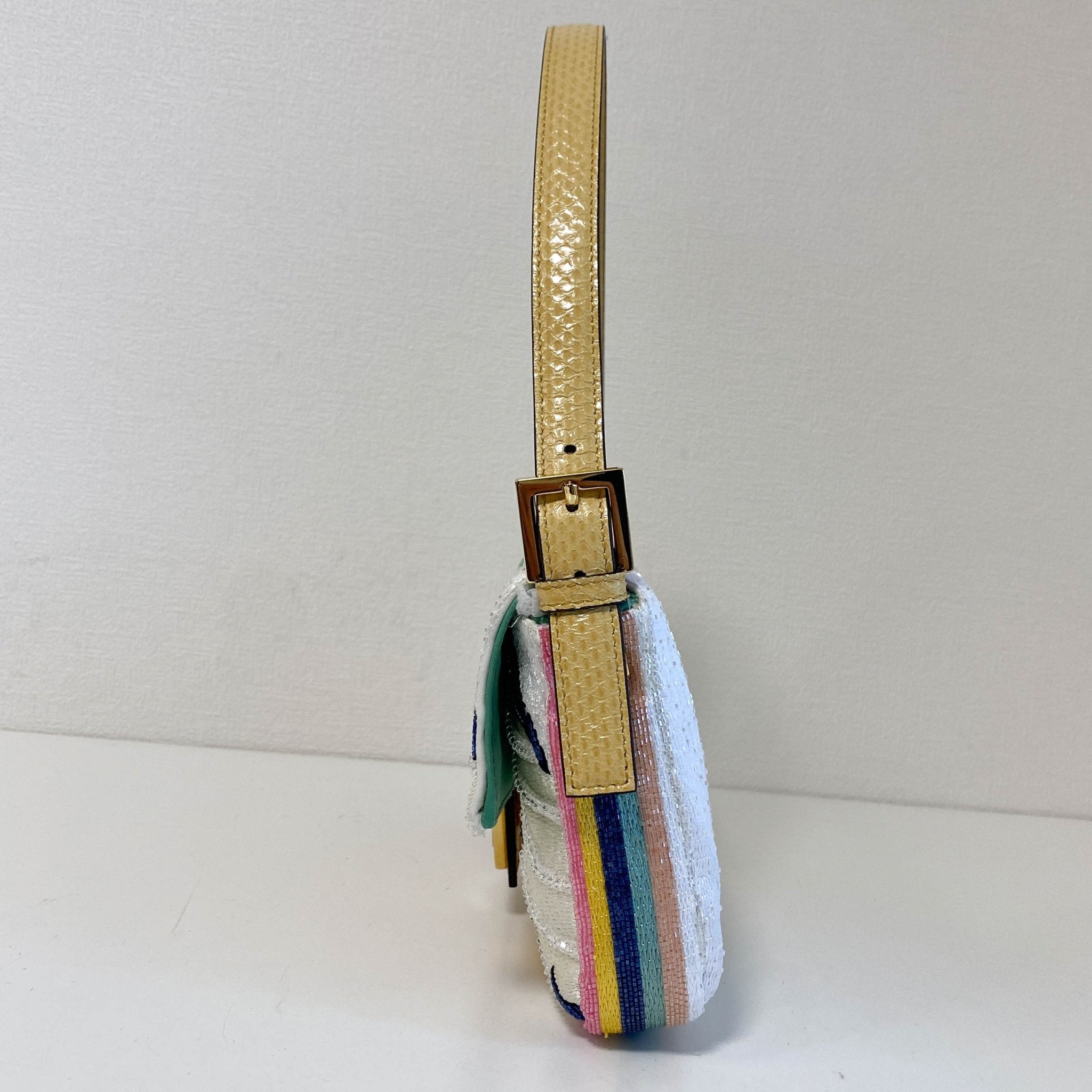 FENDI Limited Edition Baguette Antonio Lopez Embroidery Beads Shoulder Bag, in , Sold by HIVE PRELOVED - Shoulder Bags, ,