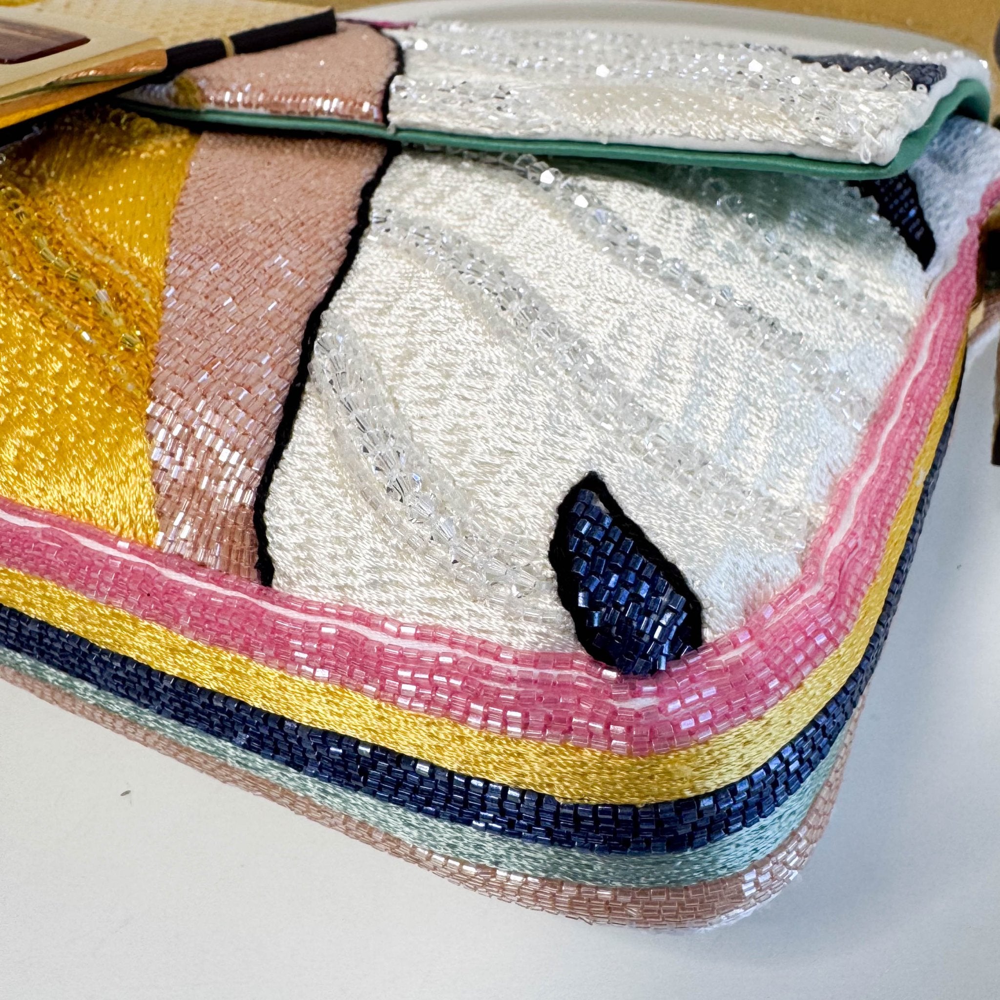 FENDI Limited Edition Baguette Antonio Lopez Embroidery Beads Shoulder Bag, in , Sold by HIVE PRELOVED - Shoulder Bags, ,