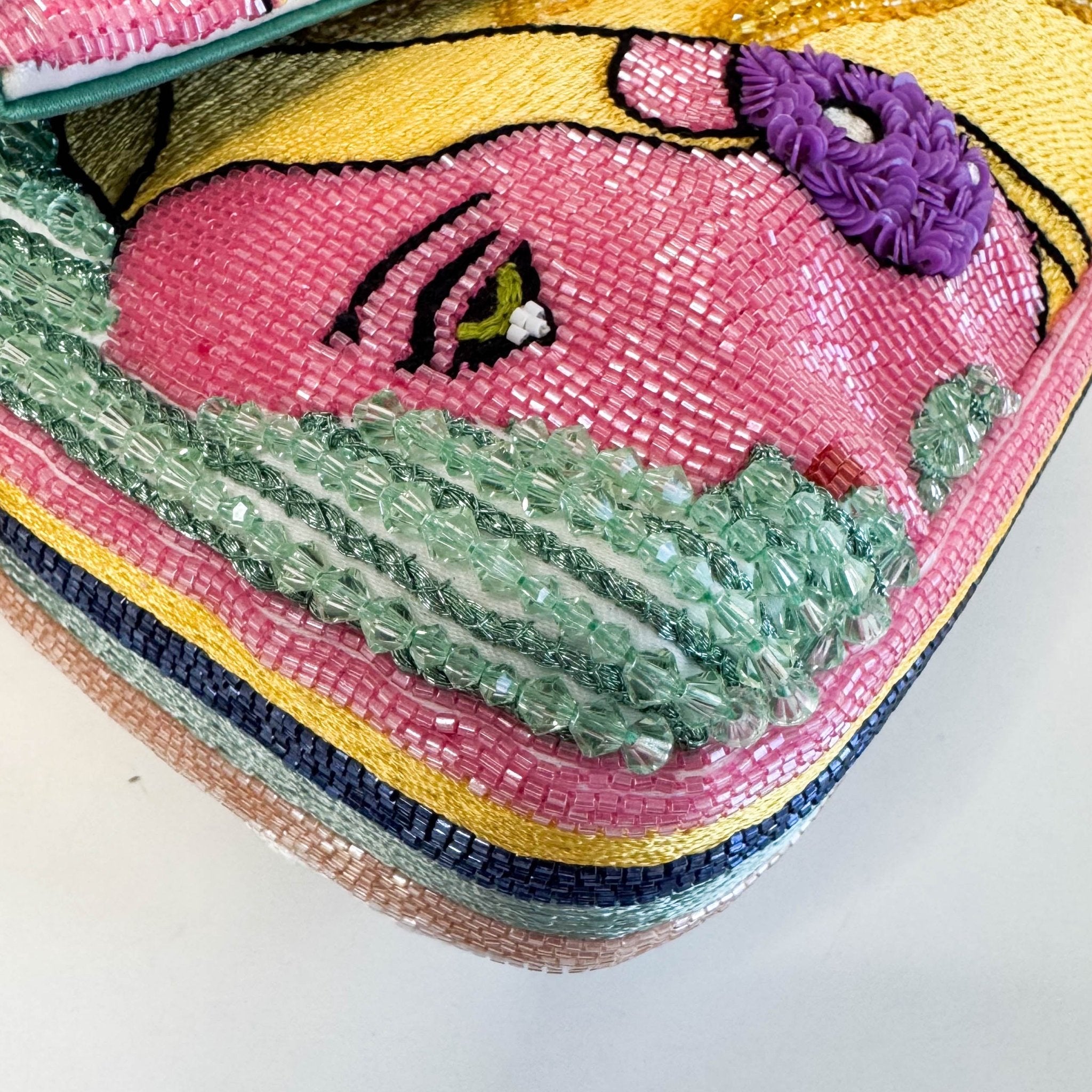 FENDI Limited Edition Baguette Antonio Lopez Embroidery Beads Shoulder Bag, in , Sold by HIVE PRELOVED - Shoulder Bags, ,