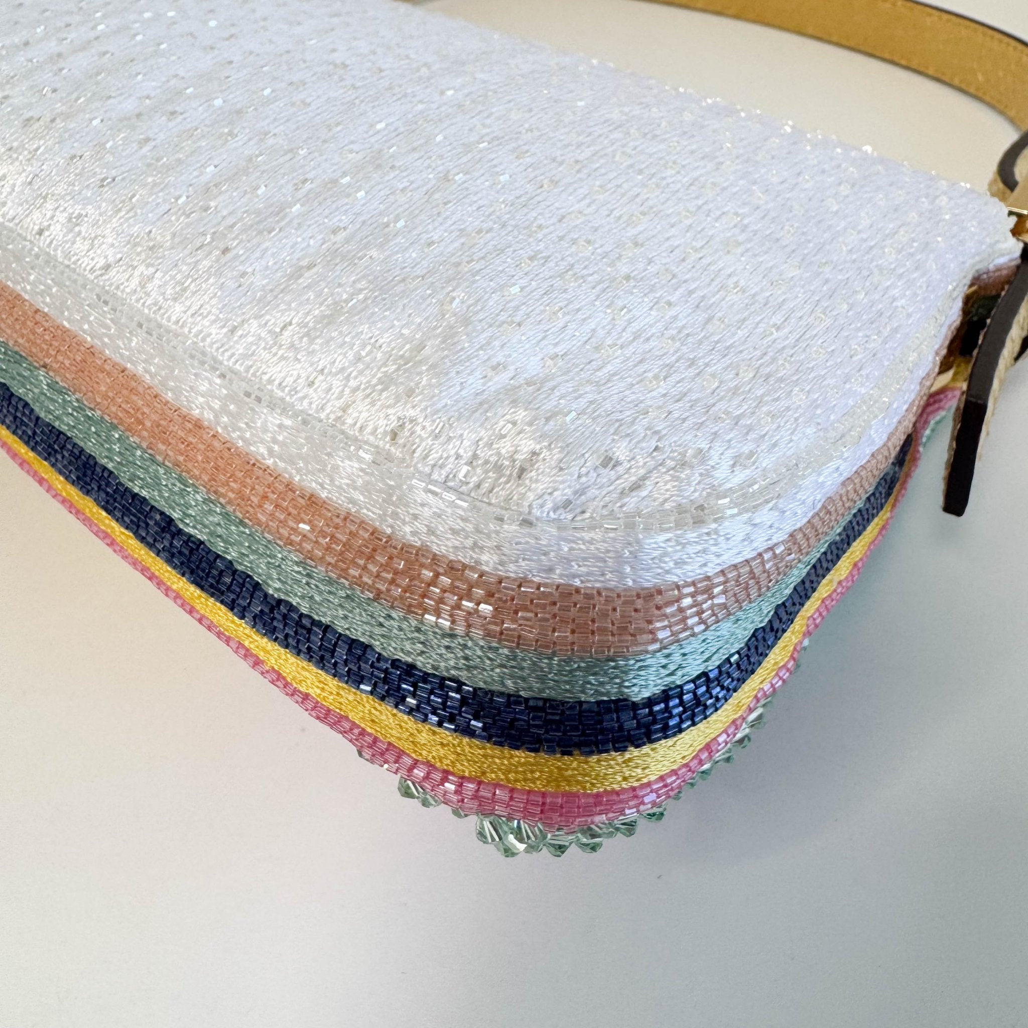 FENDI Limited Edition Baguette Antonio Lopez Embroidery Beads Shoulder Bag, in , Sold by HIVE PRELOVED - Shoulder Bags, ,