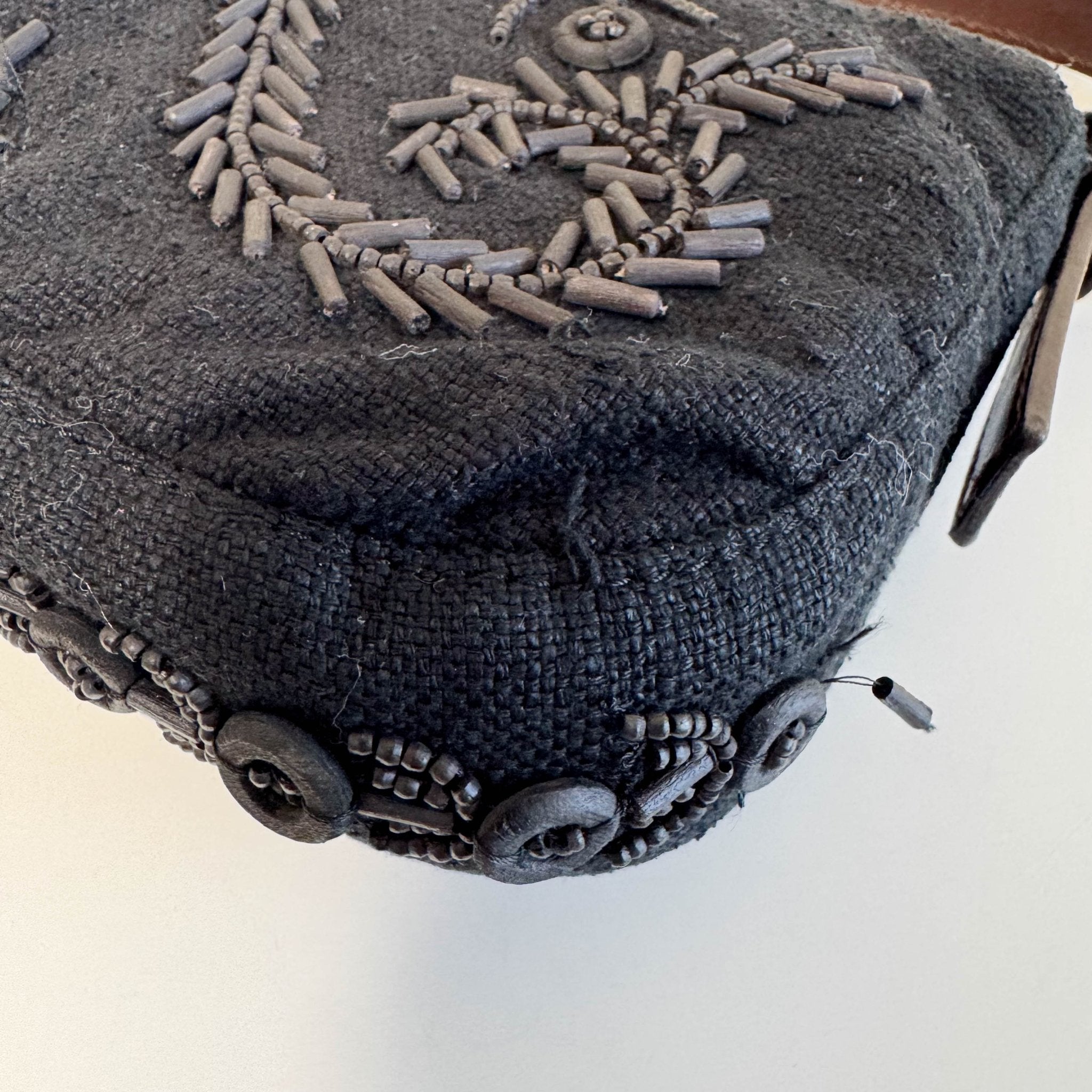 FENDI Limited Edition Baguette Black Beaded Shoulder Bag, in , Sold by HIVE PRELOVED - Shoulder Bags, ,