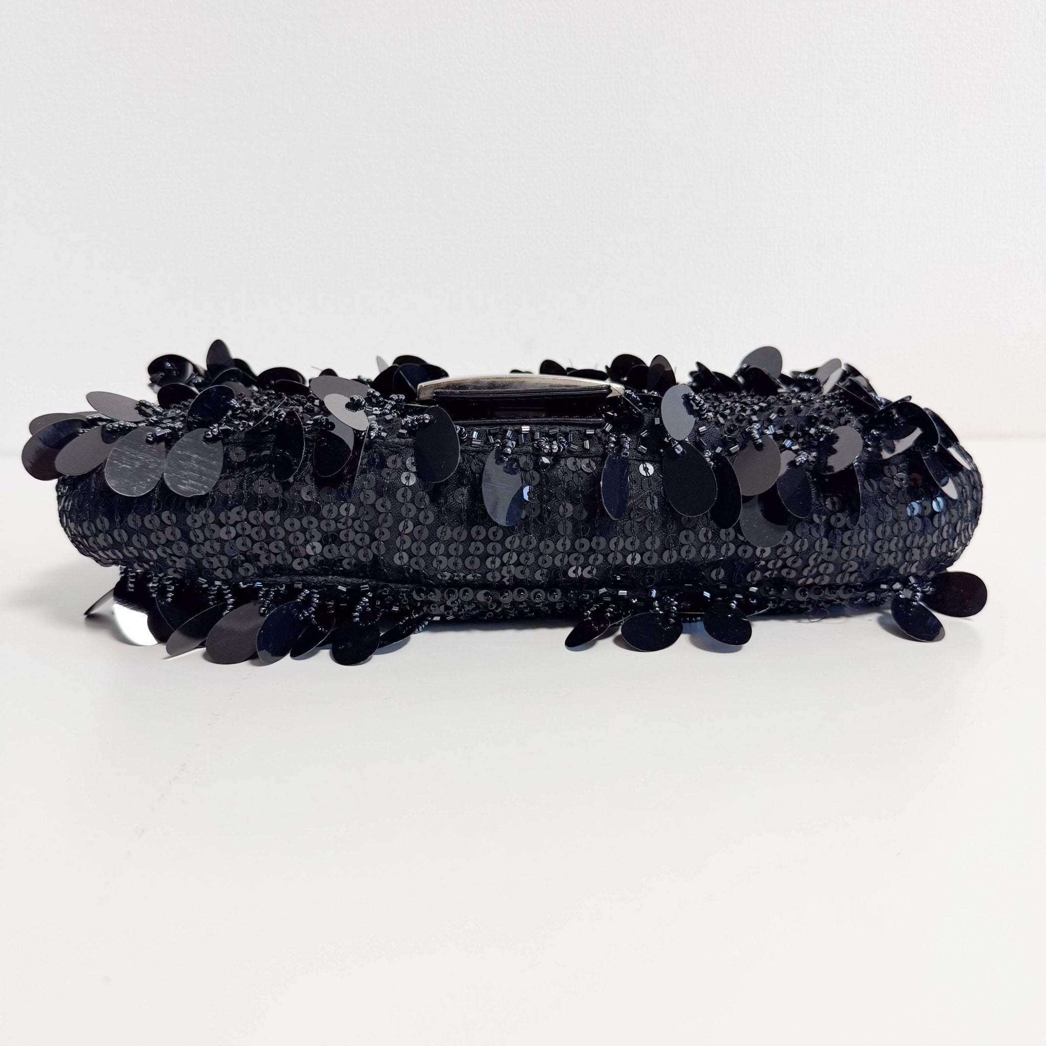 FENDI Limited Edition Baguette Black Sequin and Beaded Shoulder Bag, in , Sold by HIVE PRELOVED - Shoulder Bags, ,