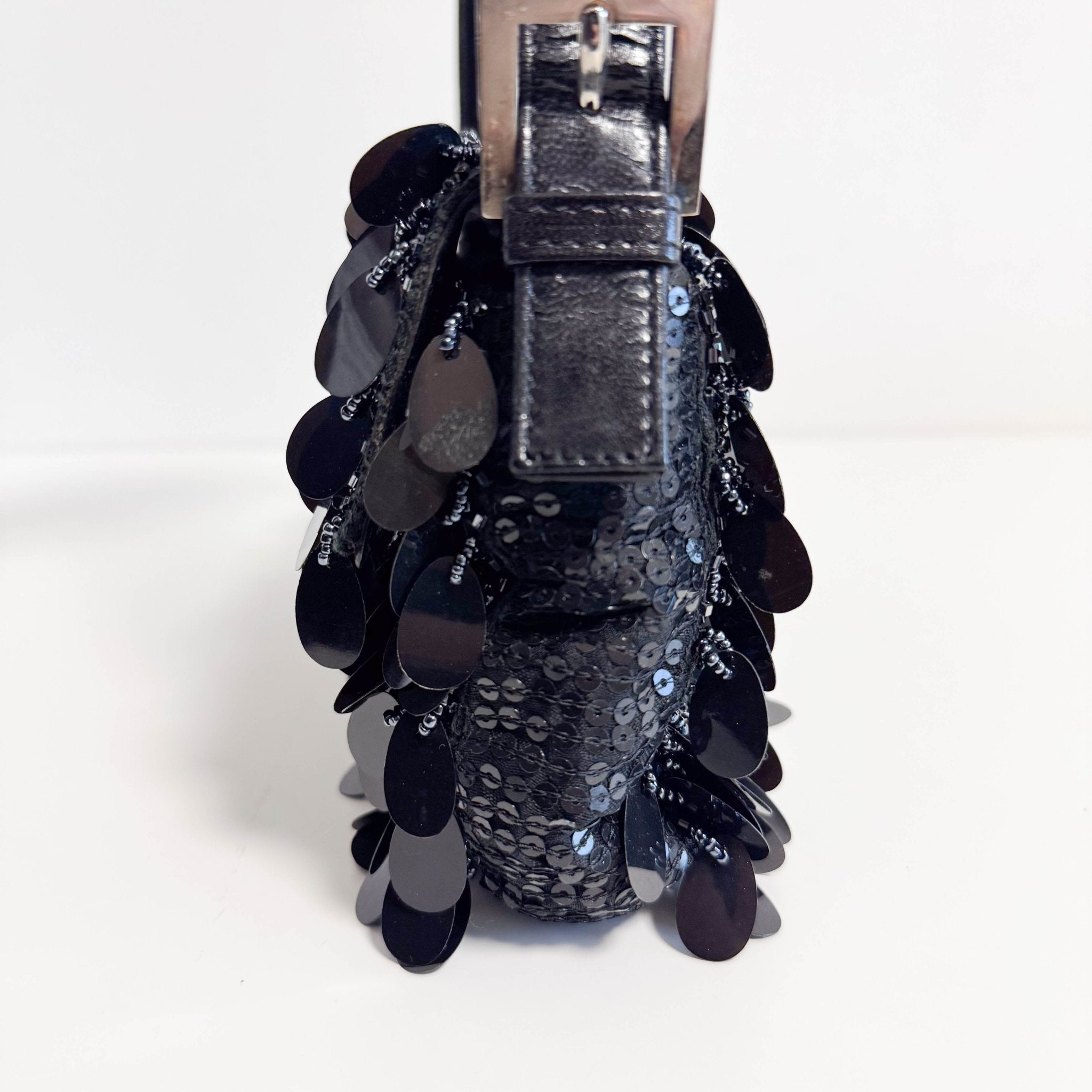 FENDI Limited Edition Baguette Black Sequin and Beaded Shoulder Bag, in , Sold by HIVE PRELOVED - Shoulder Bags, ,