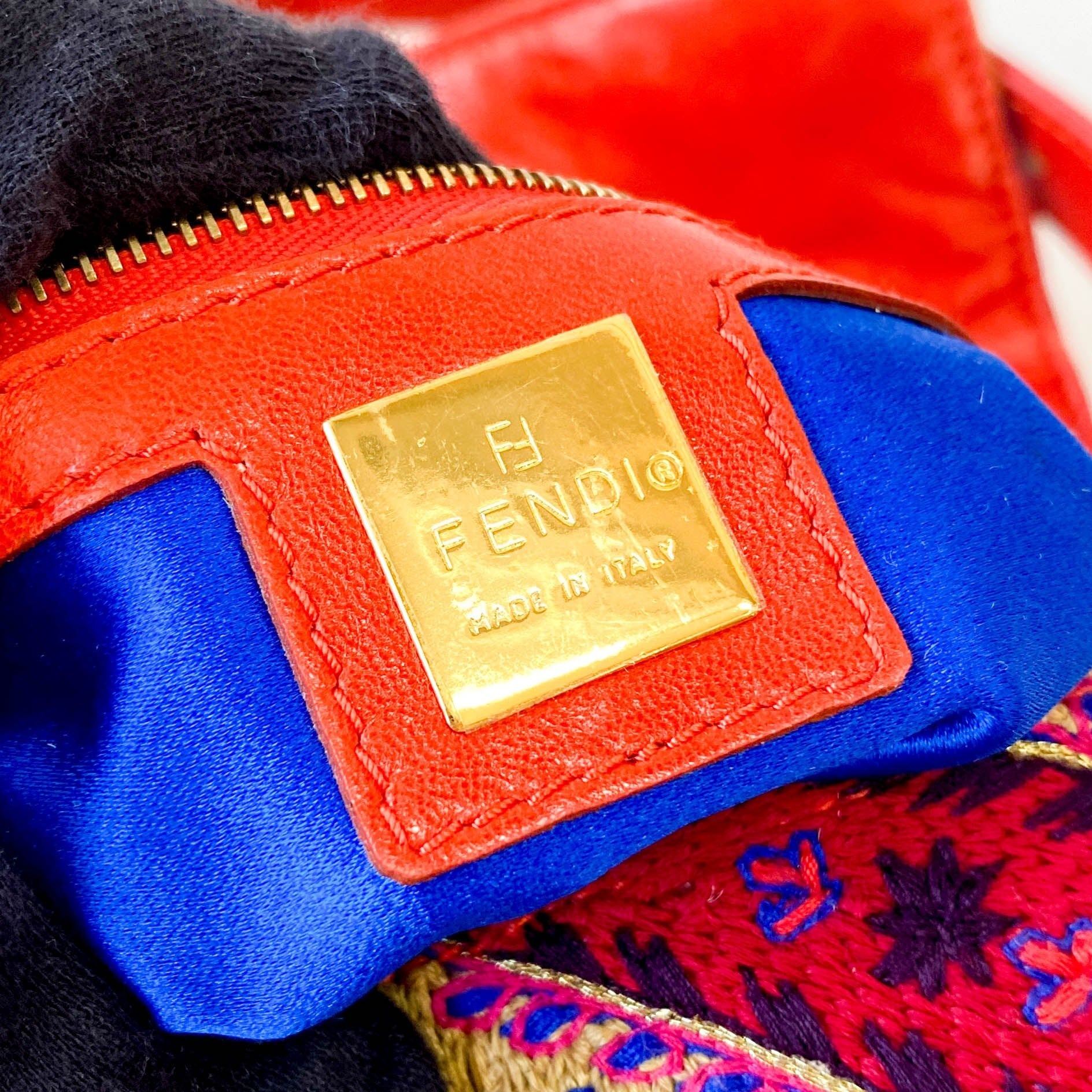 FENDI Limited Edition Baguette Multi - colour Embroidered Shoulder Bag, in , Sold by HIVE PRELOVED - Shoulder Bags, ,