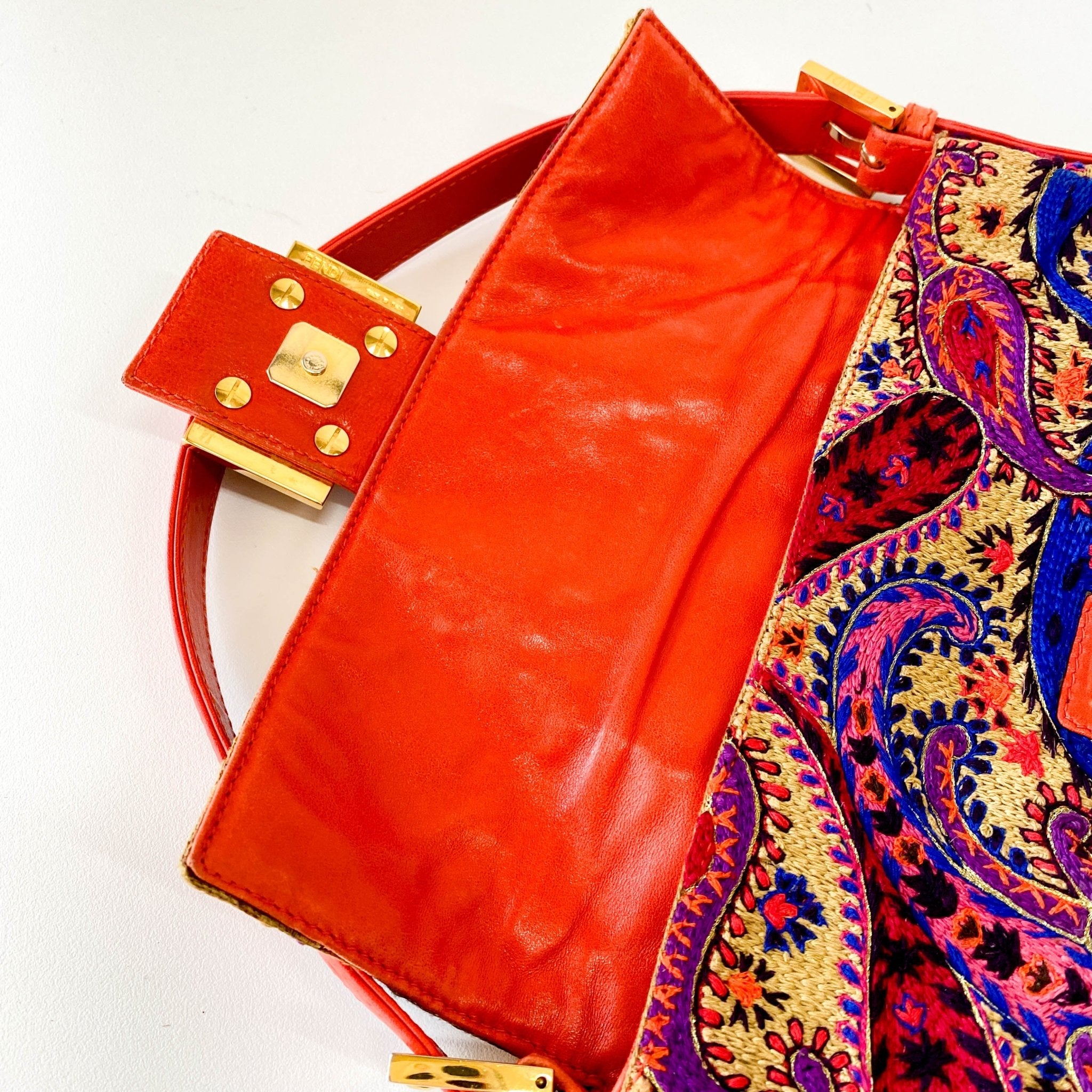 FENDI Limited Edition Baguette Multi - colour Embroidered Shoulder Bag, in , Sold by HIVE PRELOVED - Shoulder Bags, ,