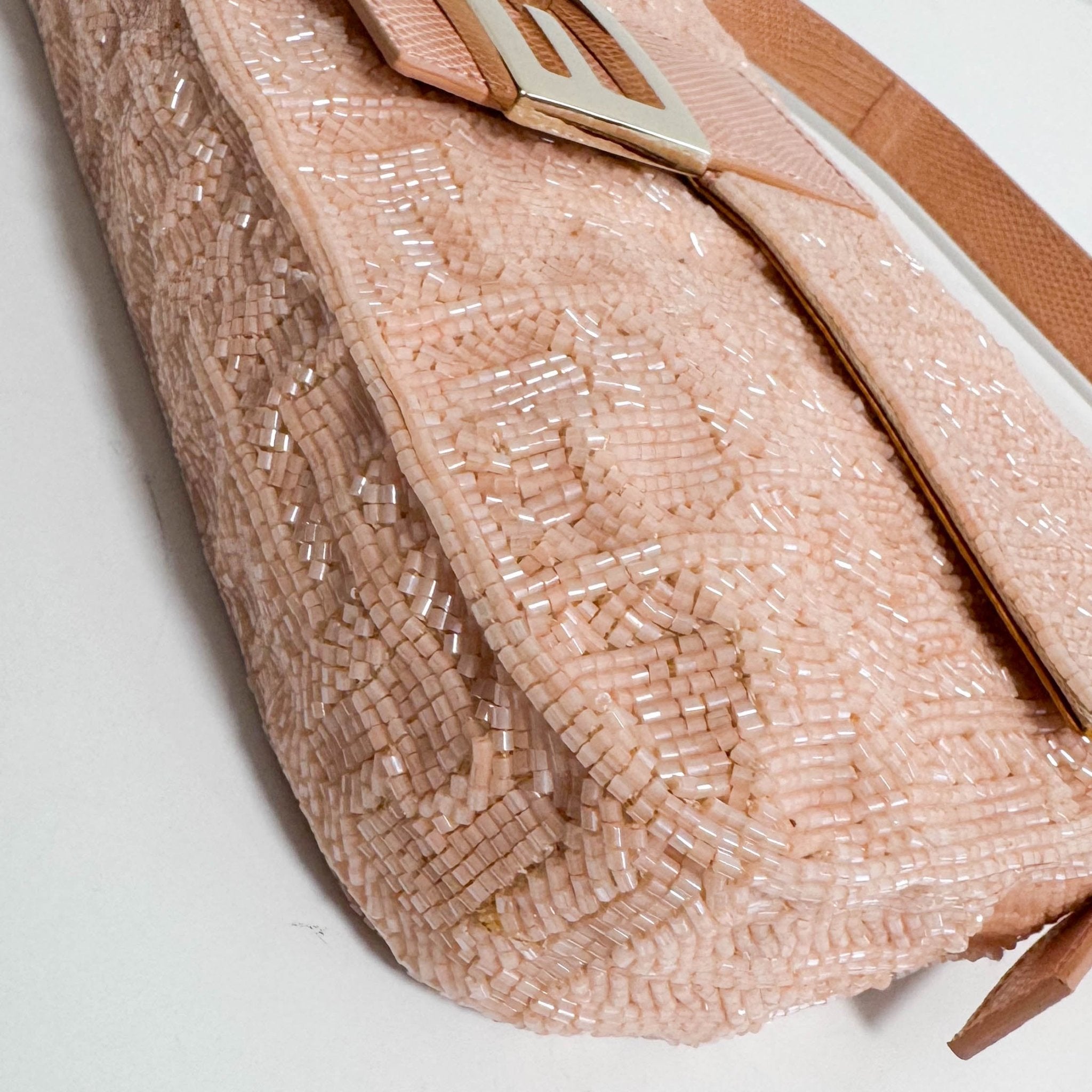 FENDI Limited Edition Baguette Orange Beaded Shoulder Bag, in , Sold by HIVE PRELOVED - Shoulder Bags, ,