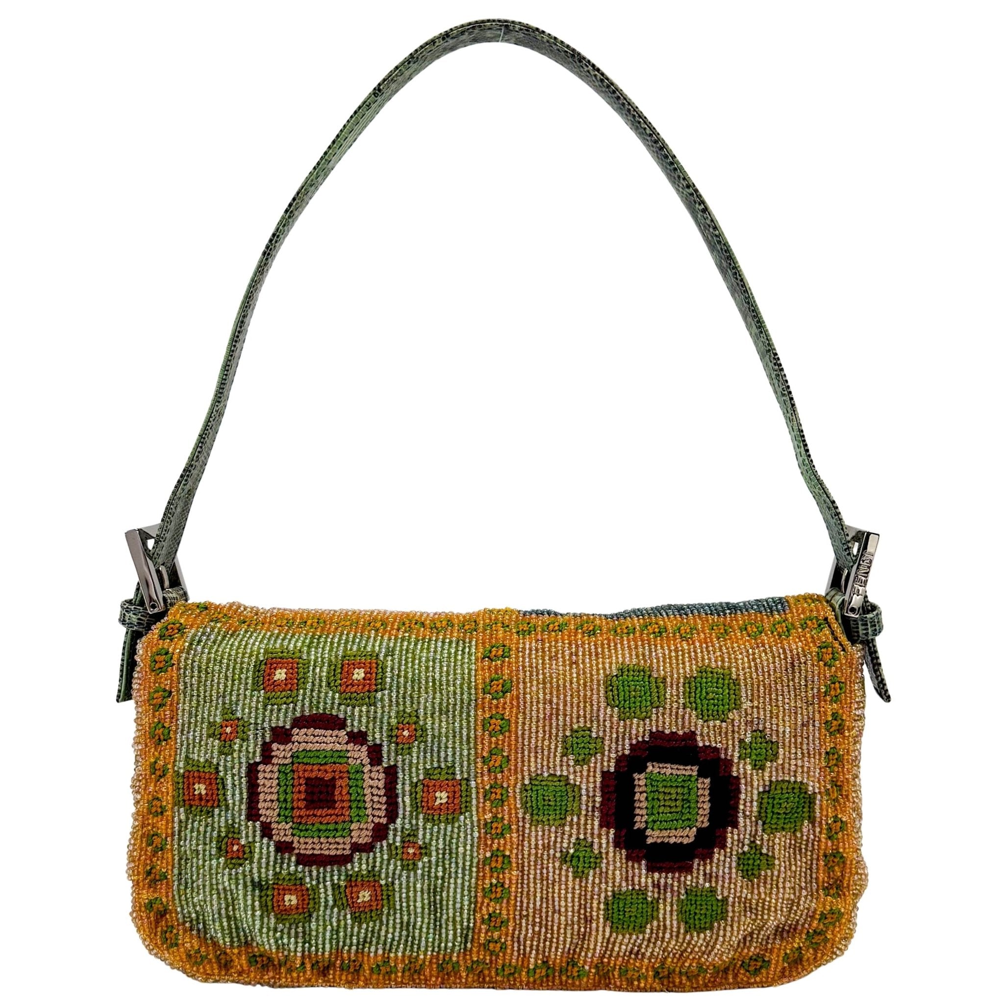 FENDI Limited Edition Multi - colour Beaded Baguette, in , Sold by HIVE PRELOVED - Shoulder Bags, ,