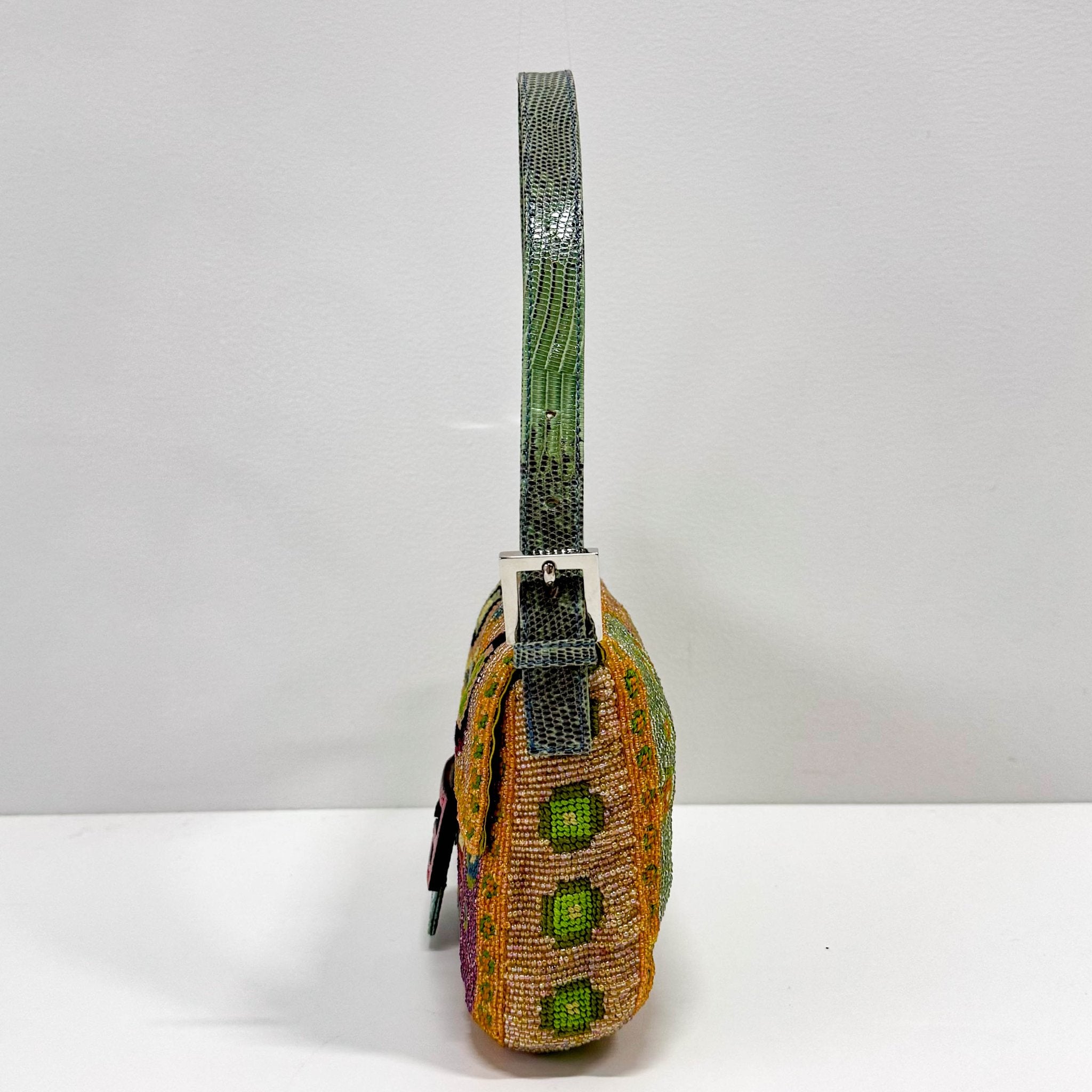 FENDI Limited Edition Multi - colour Beaded Baguette, in , Sold by HIVE PRELOVED - Shoulder Bags, ,