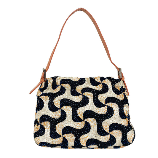 FENDI Limited Edition Vintage Beaded Mamma Baguette Shoulder Bag, in , Sold by HIVE PRELOVED - Shoulder Bags, ,