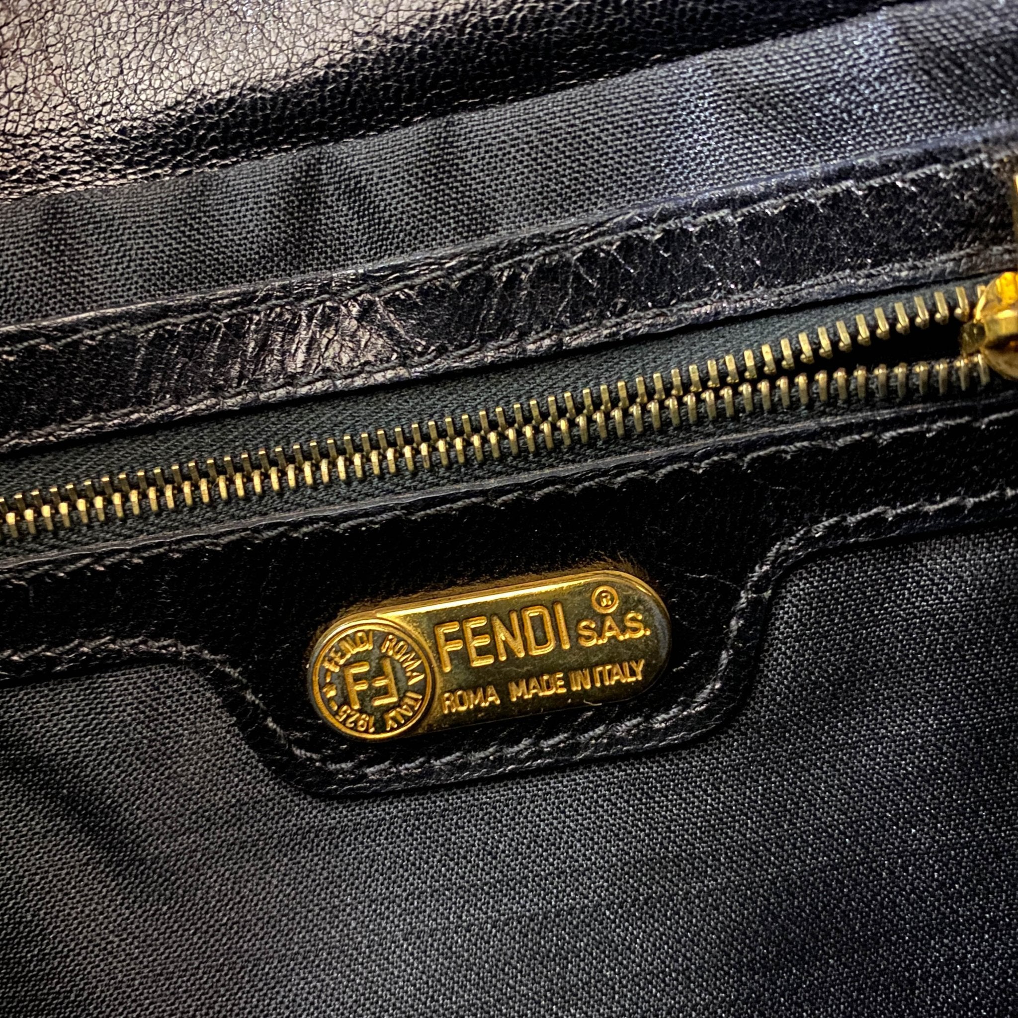 FENDI Mamma Baguette Black Pony Hair, in , Sold by HIVE PRELOVED - Shoulder Bags, ,