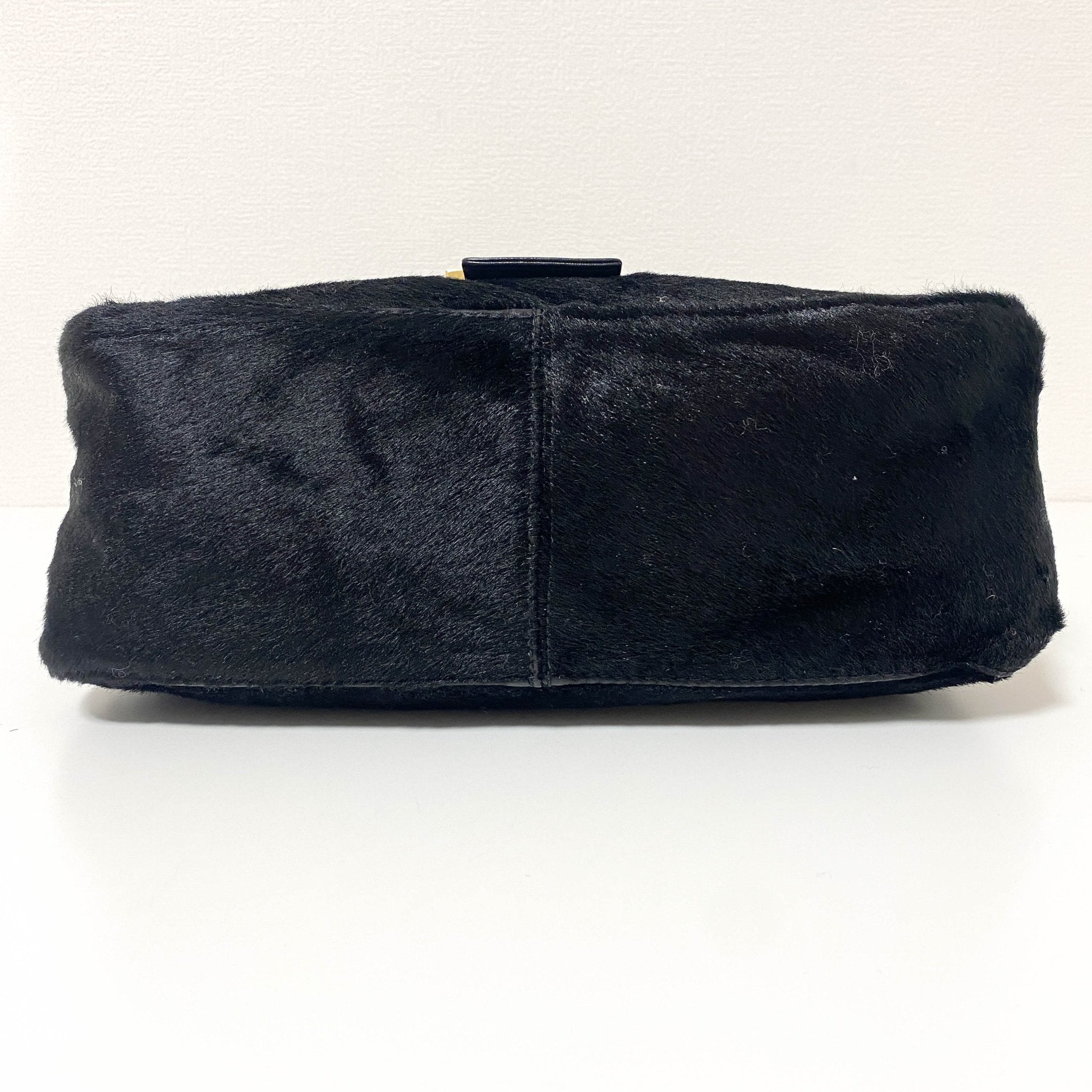 FENDI Mamma Baguette Black Pony Hair, in , Sold by HIVE PRELOVED - Shoulder Bags, ,