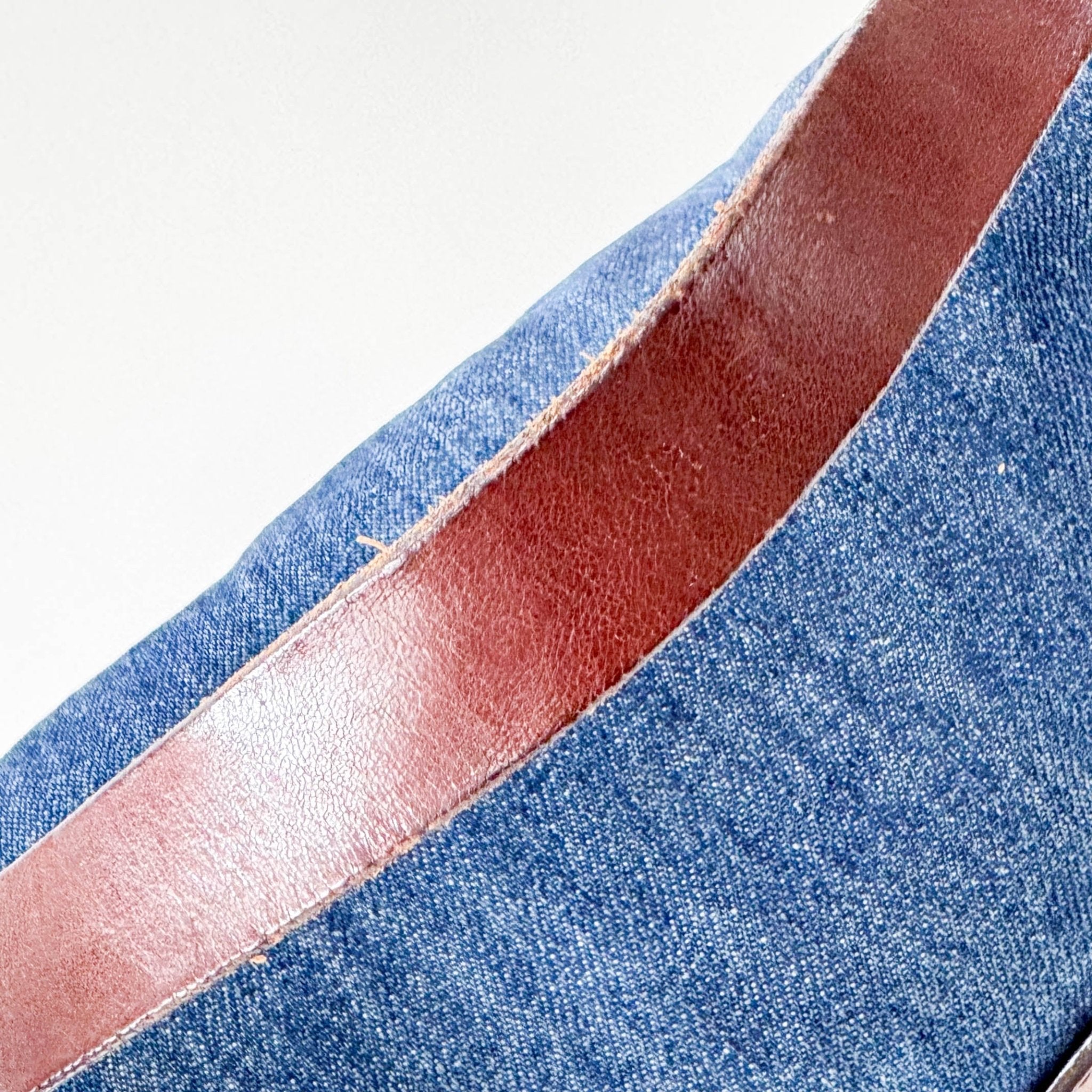 FENDI Mamma Baguette Blue Denim, in , Sold by HIVE PRELOVED - Shoulder Bags, ,