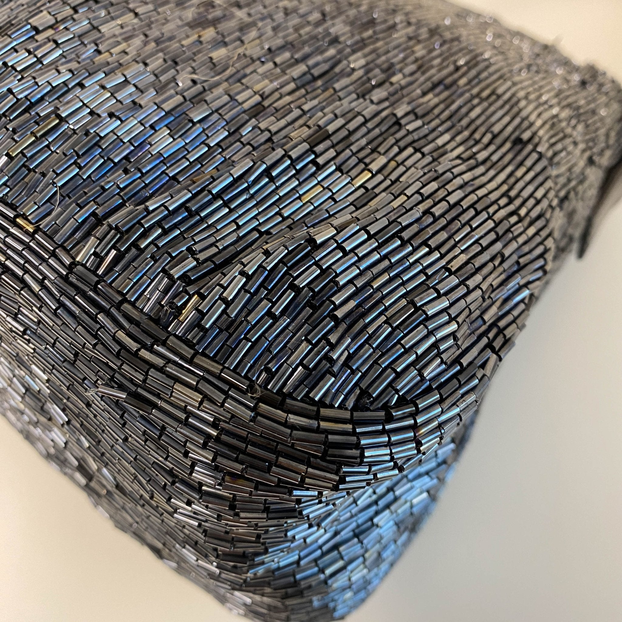 FENDI Mamma Baguette Dark Navy Beaded Shoulder Bag, in , Sold by HIVE PRELOVED - Shoulder Bags, ,