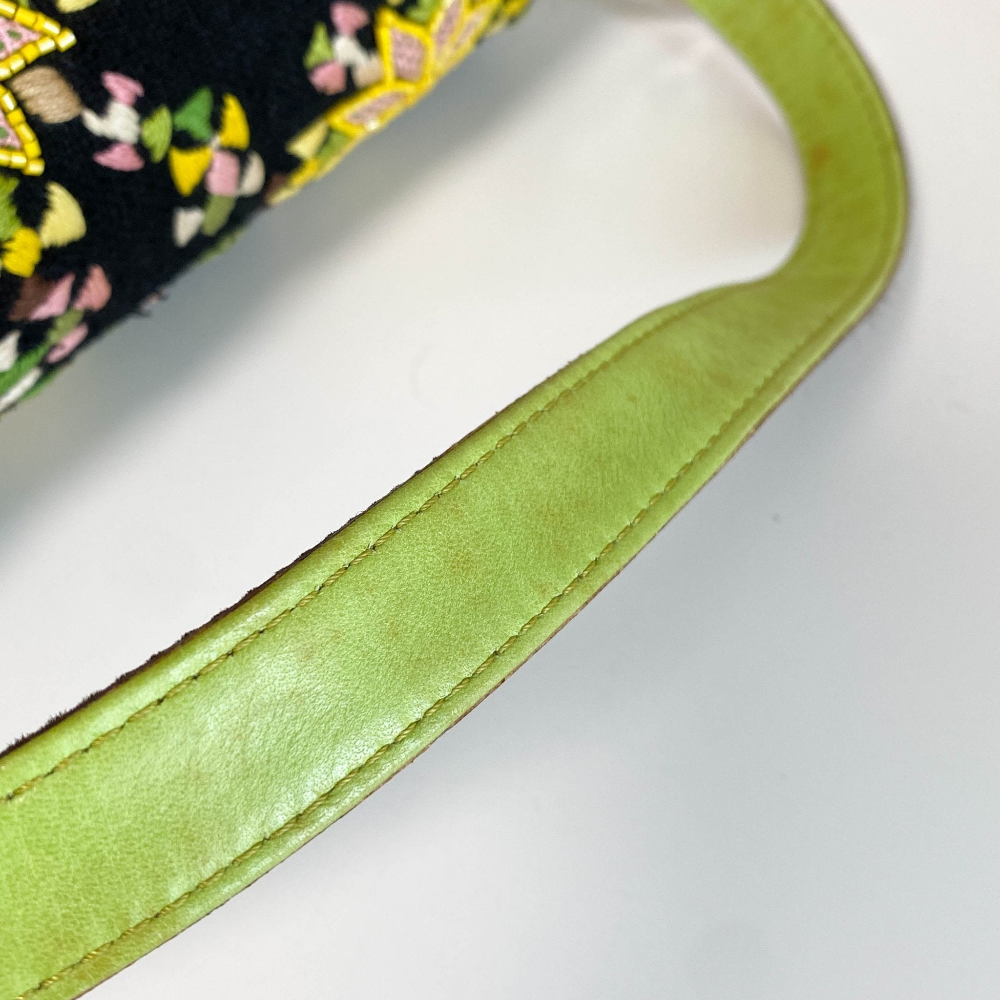 FENDI Mamma Baguette Floral Beaded and Embroidered Shoulder Bag, in , Sold by HIVE PRELOVED - Shoulder Bags, ,