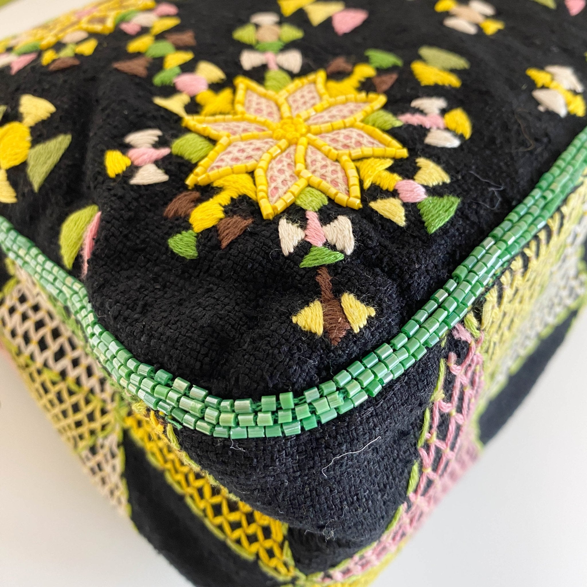 FENDI Mamma Baguette Floral Beaded and Embroidered Shoulder Bag, in , Sold by HIVE PRELOVED - Shoulder Bags, ,