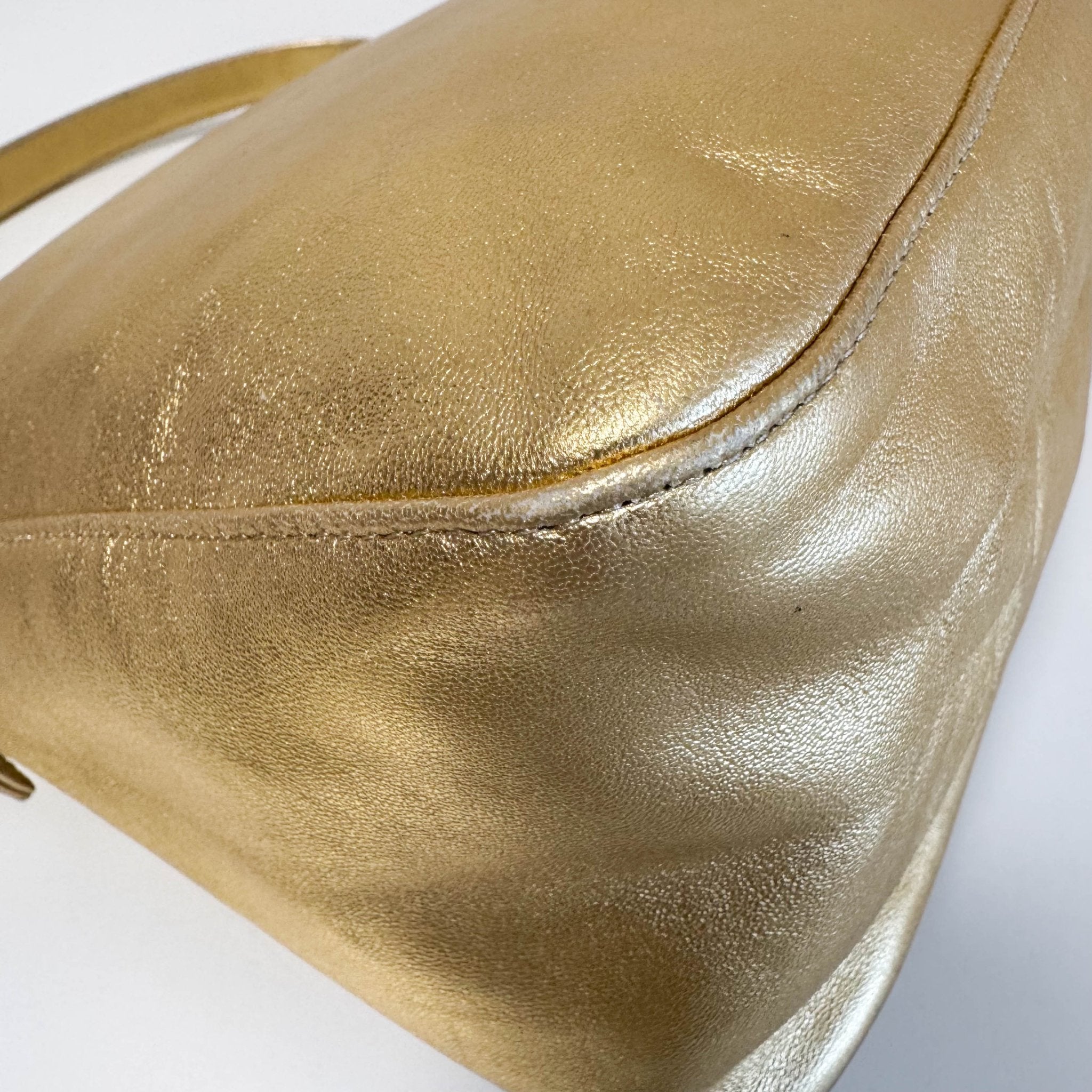 FENDI Mamma Baguette Gold Shoulder Bag, in , Sold by HIVE PRELOVED - Shoulder Bags, ,