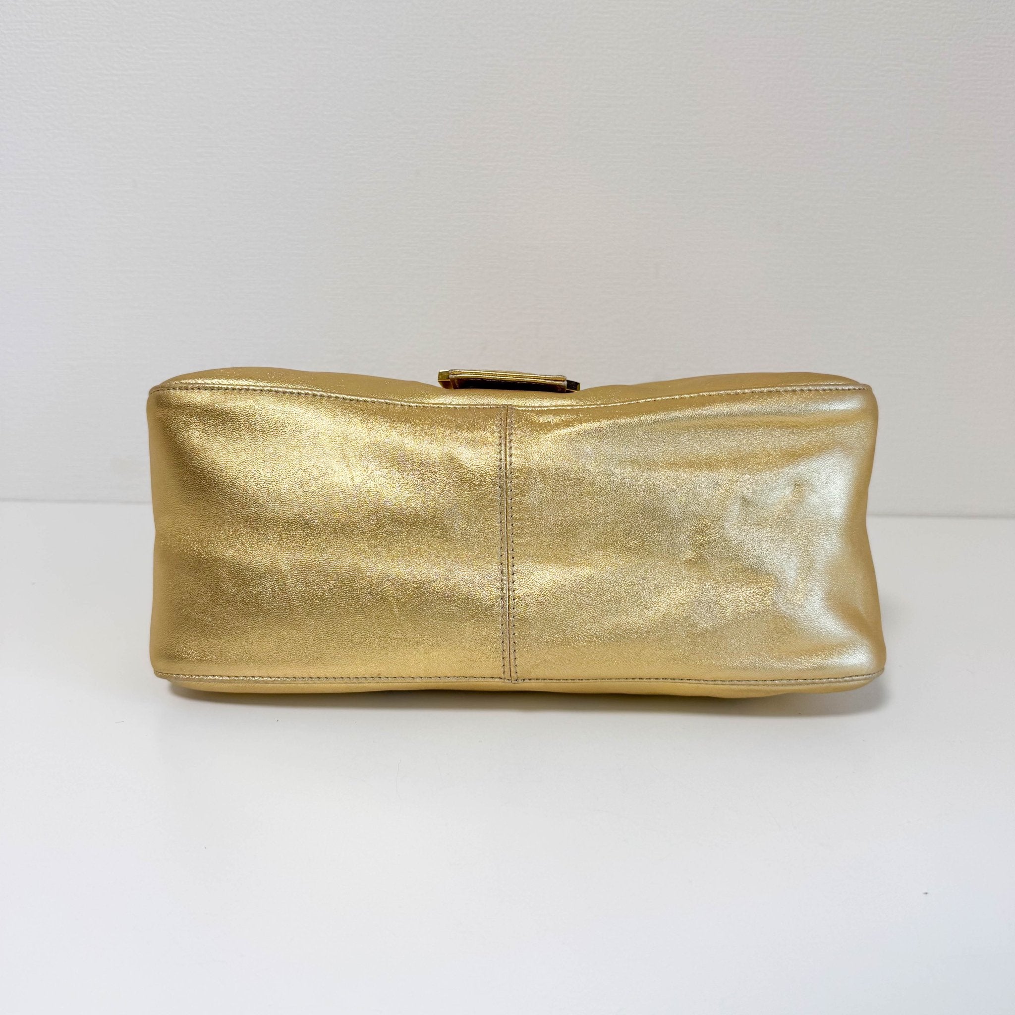 FENDI Mamma Baguette Gold Shoulder Bag, in , Sold by HIVE PRELOVED - Shoulder Bags, ,
