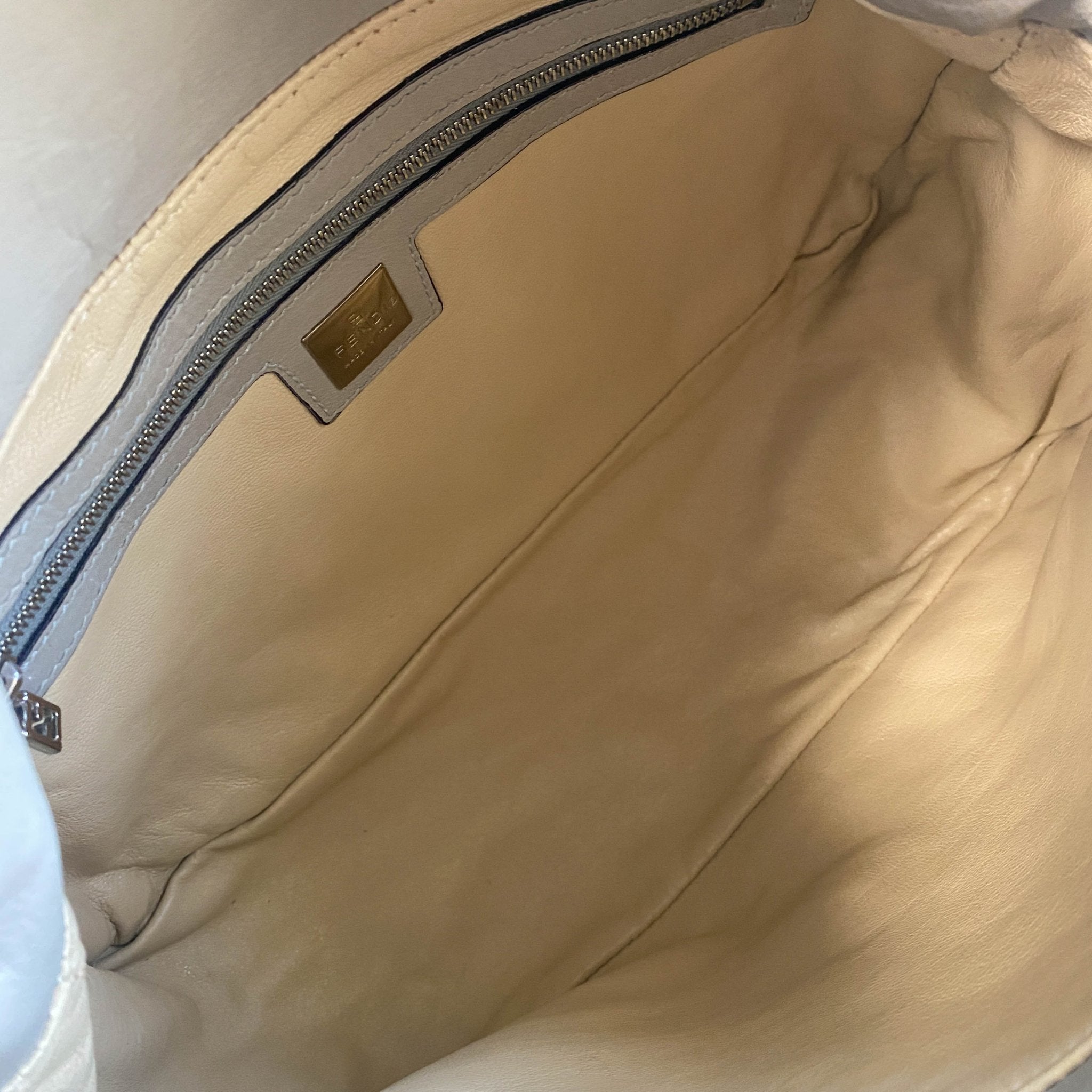 FENDI Mamma Baguette Grey Cashmere Shoulder Bag, in , Sold by HIVE PRELOVED - Shoulder Bags, ,