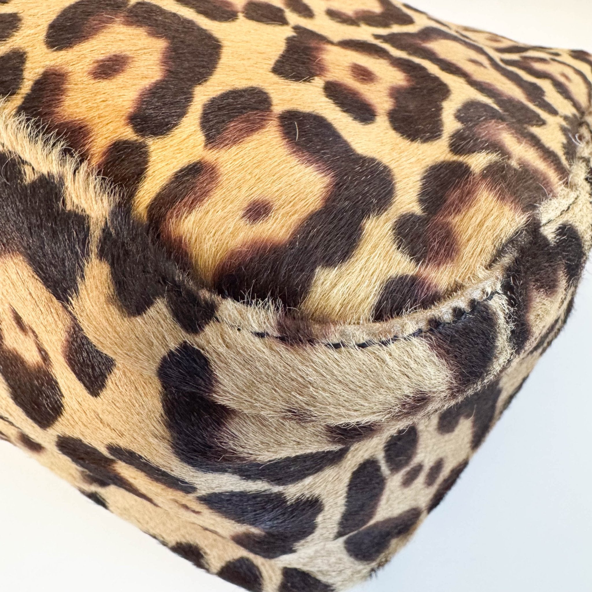 FENDI Mamma Baguette Leopard Pony Hair Shoulder Bag, in , Sold by HIVE PRELOVED - Shoulder Bags, ,